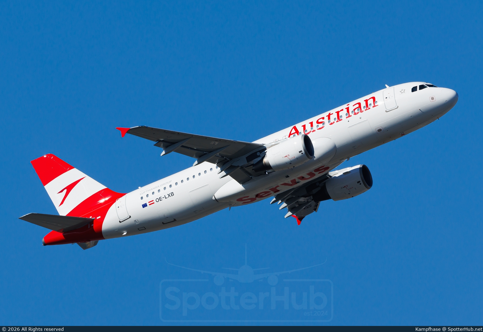 Photo of OE-LXB - Airbus A320-216 operated by Austrian Airlines
