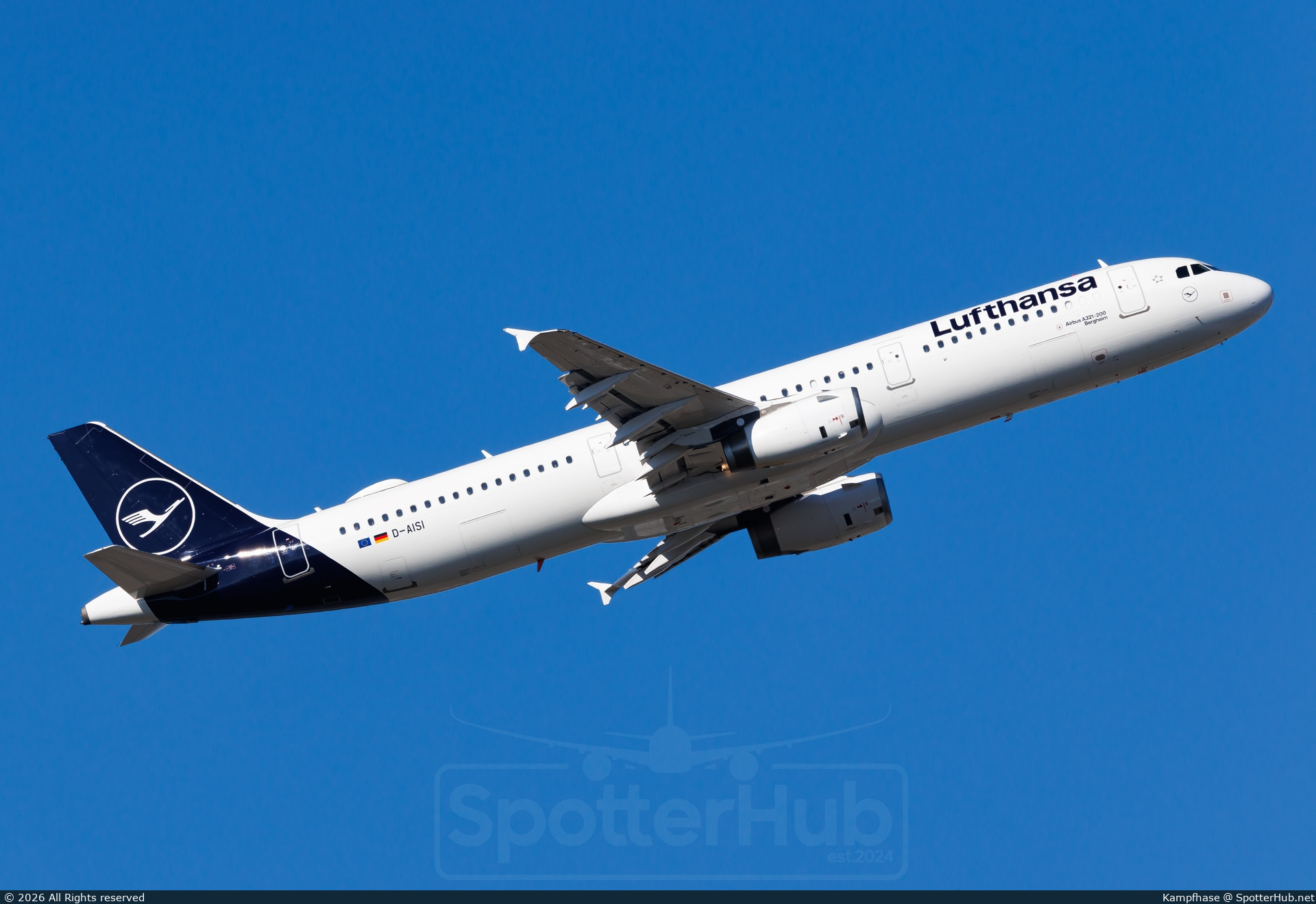 Photo of D-AISI - Airbus A321-231 operated by Lufthansa