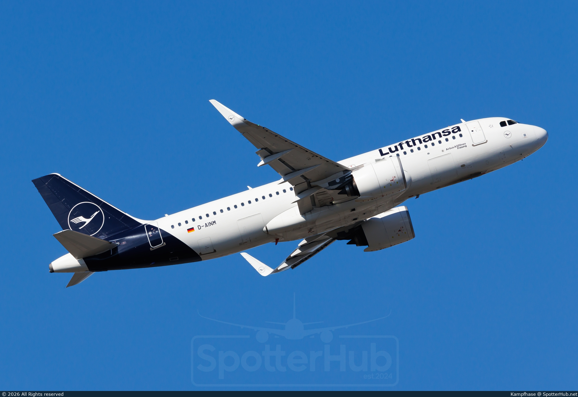 Photo of D-AINM - Airbus A320-271N operated by Lufthansa