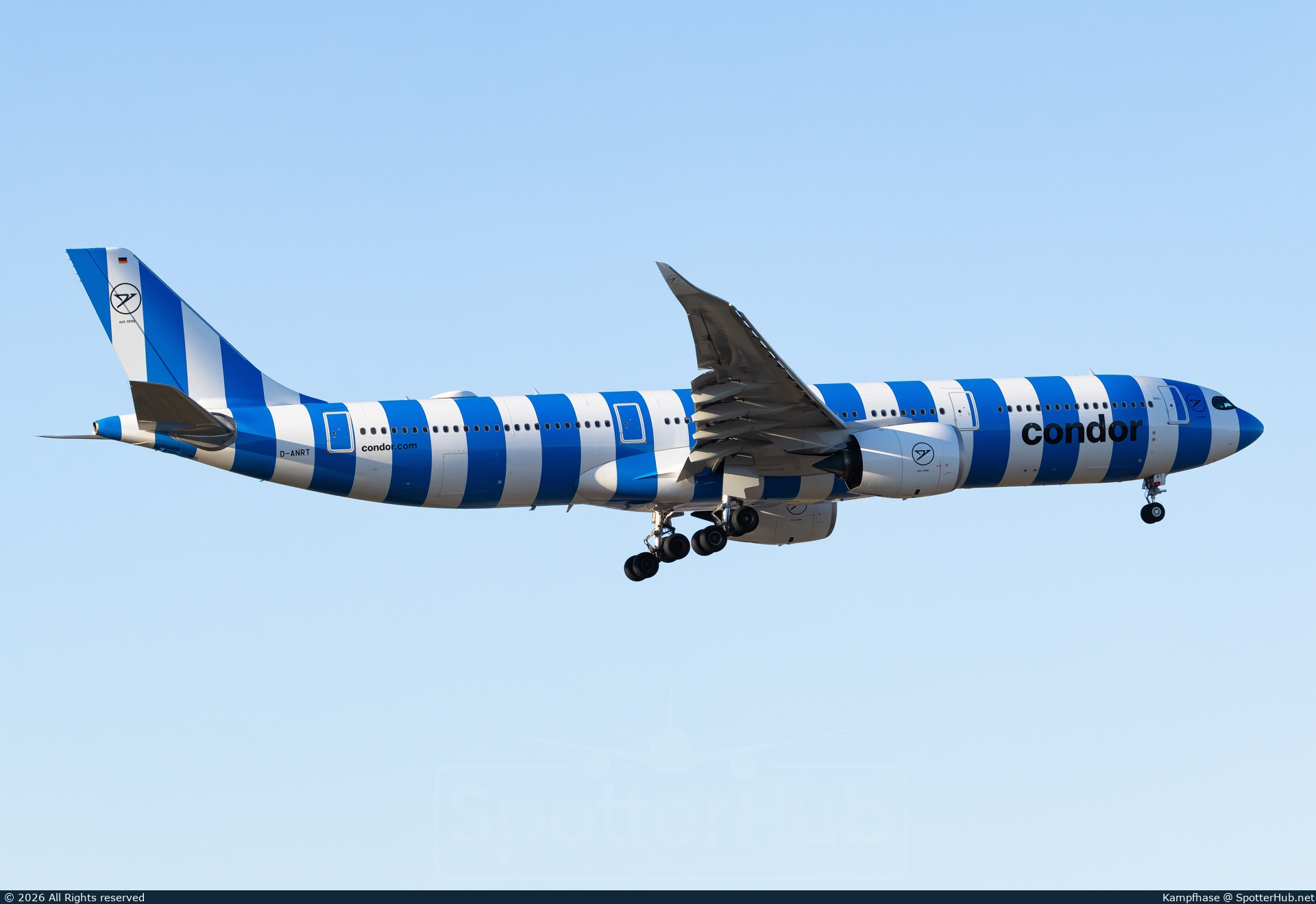 Photo of D-ANRT - Airbus A330-941 operated by Condor