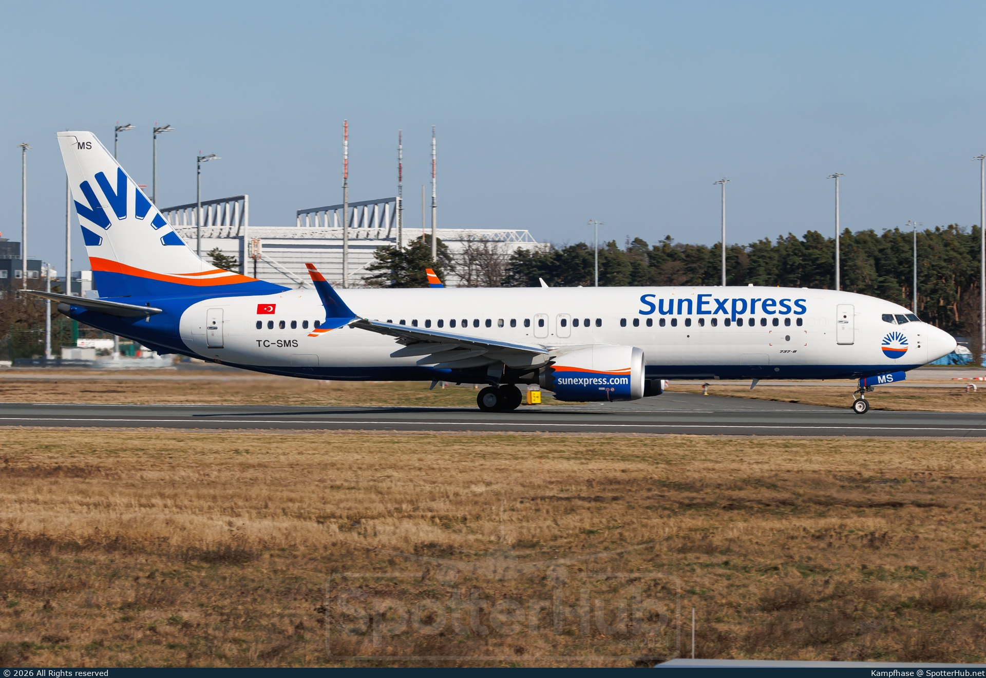 Photo of TC-SMS - Boeing 737 MAX 8 operated by SunExpress