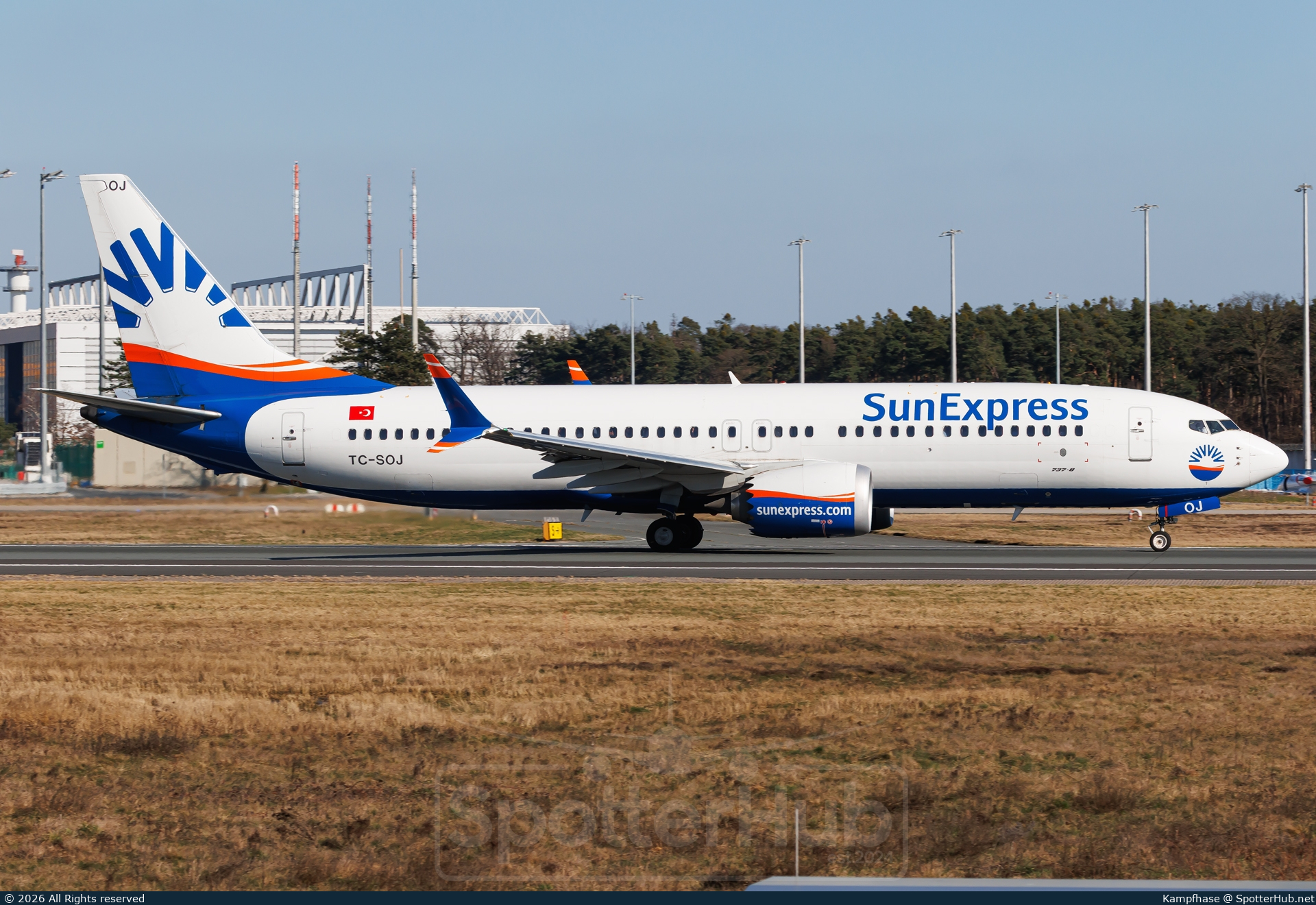 Photo of TC-SOJ - Boeing 737 MAX 8 operated by SunExpress