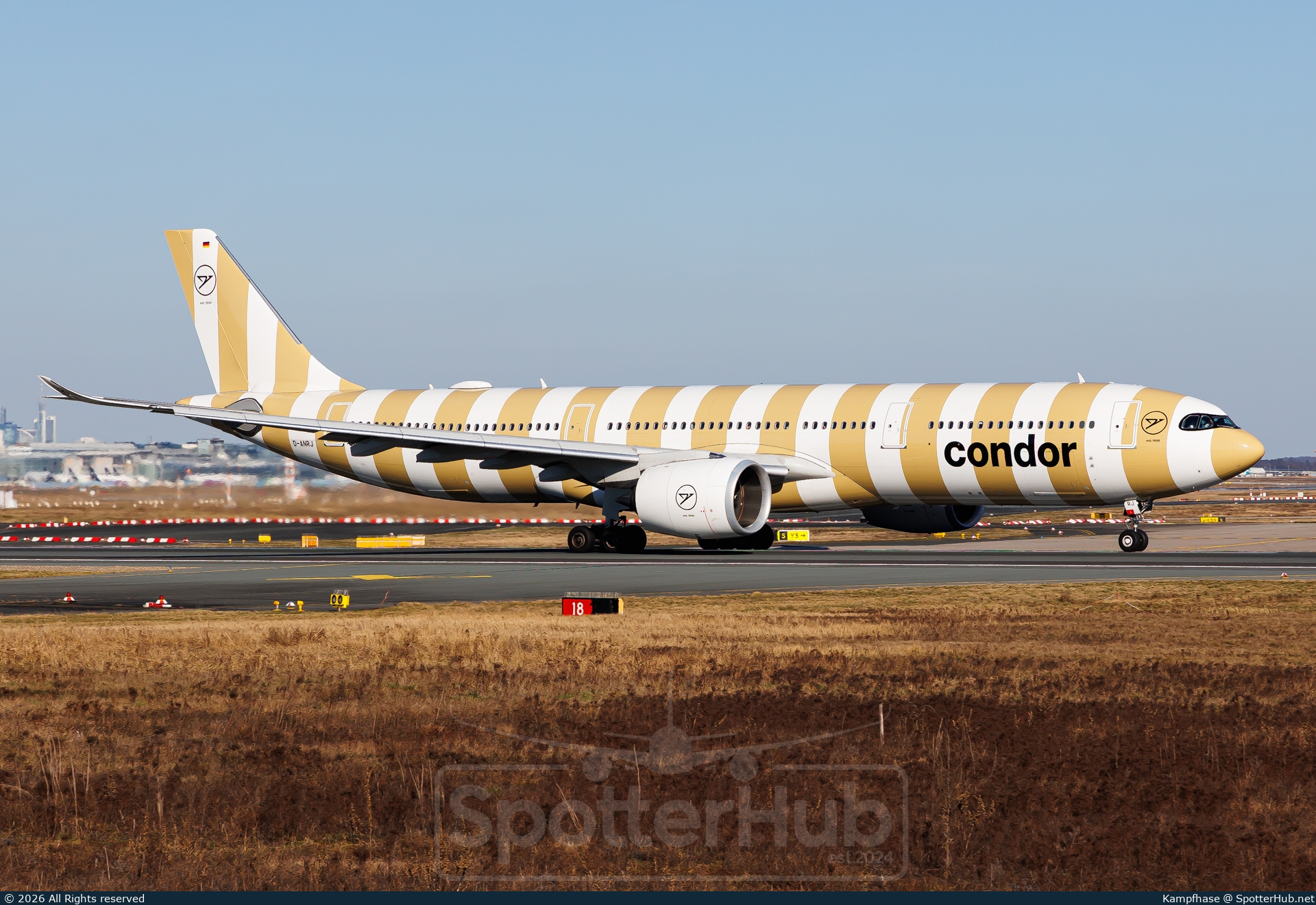 Photo of D-ANRJ - Airbus A330-941 operated by Condor