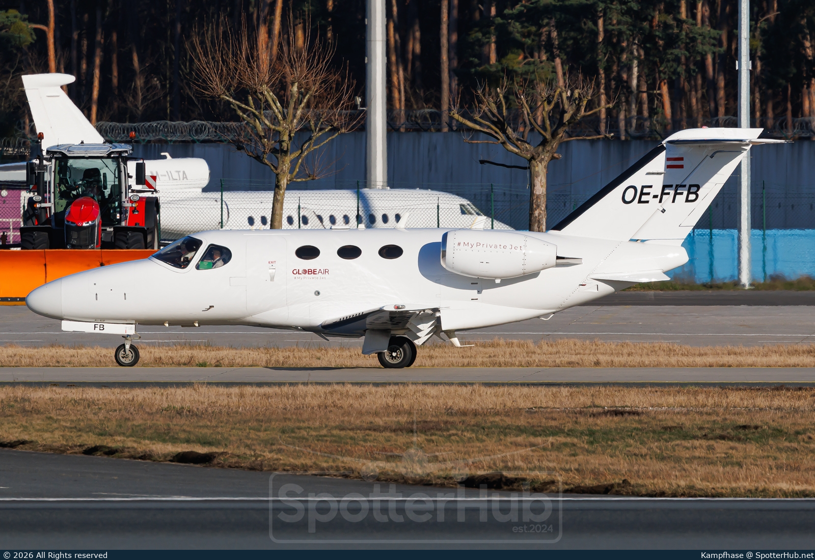 Photo of OE-FFB - Cessna 510 Citation Mustang operated by GlobeAir