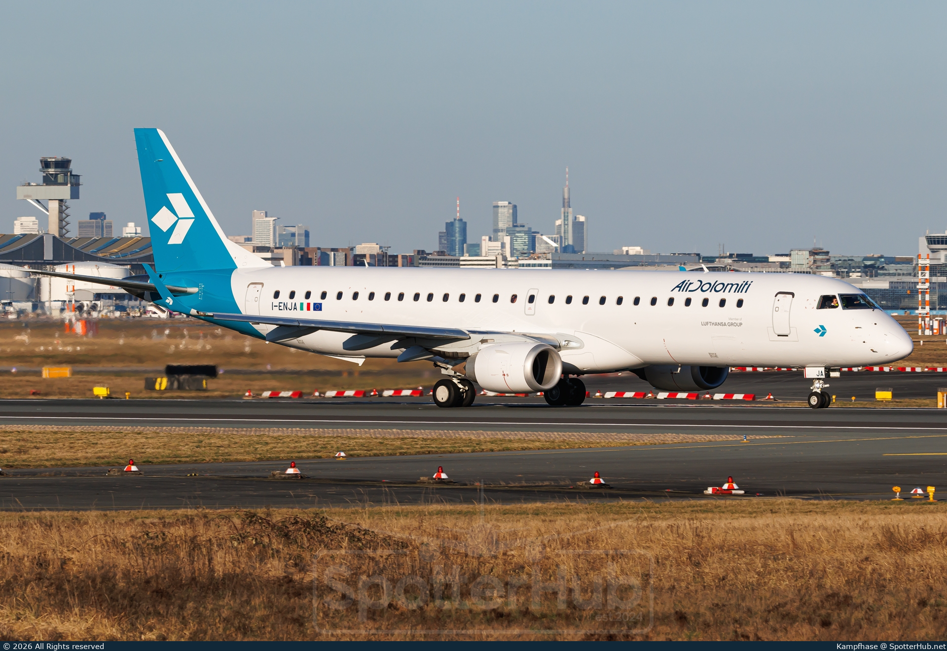 Photo of I-ENJA - Embraer ERJ-195LR operated by Air Dolomiti