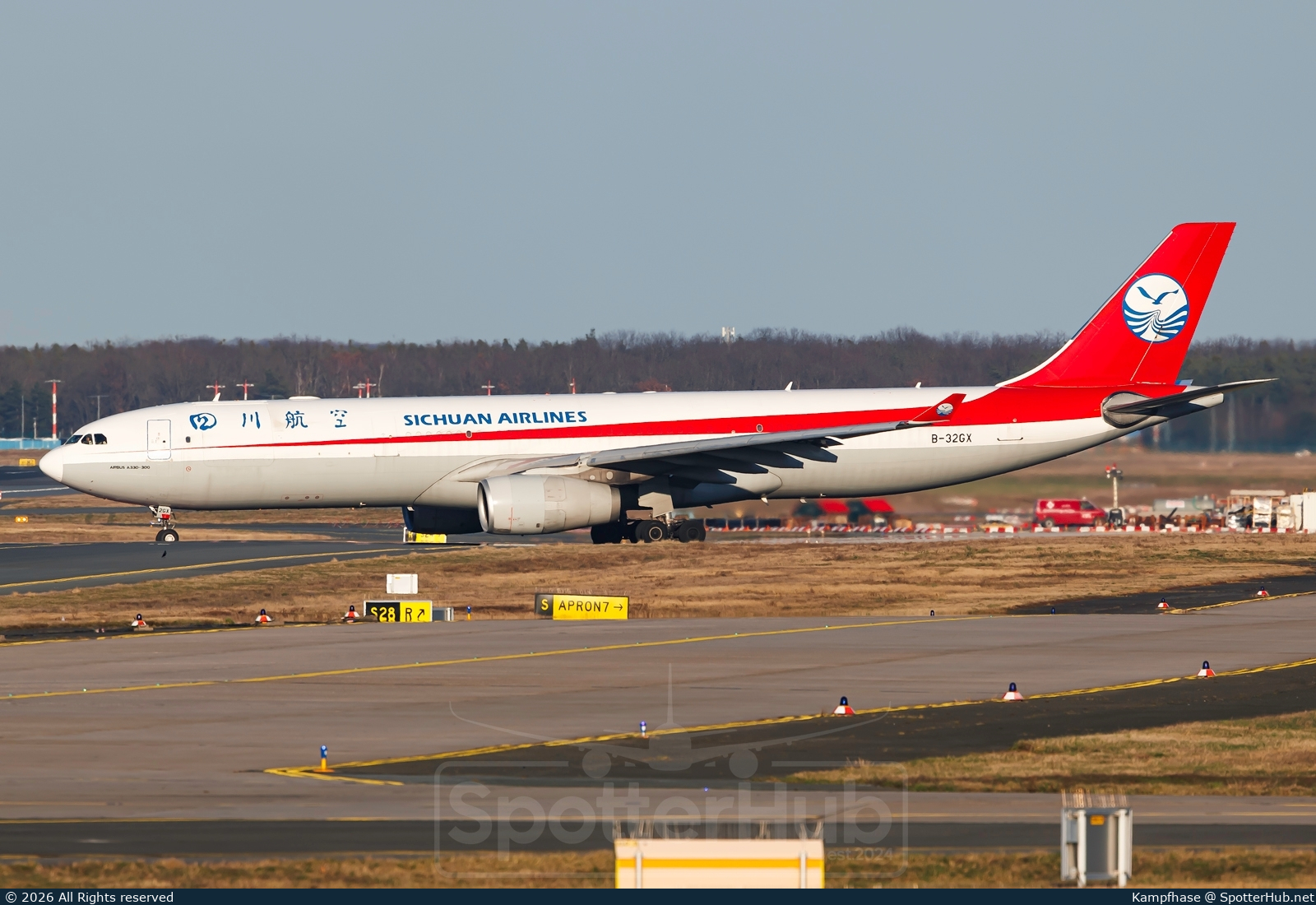 Photo of B-32GX - Airbus A330-343(P2F) operated by Sichuan Airlines Cargo