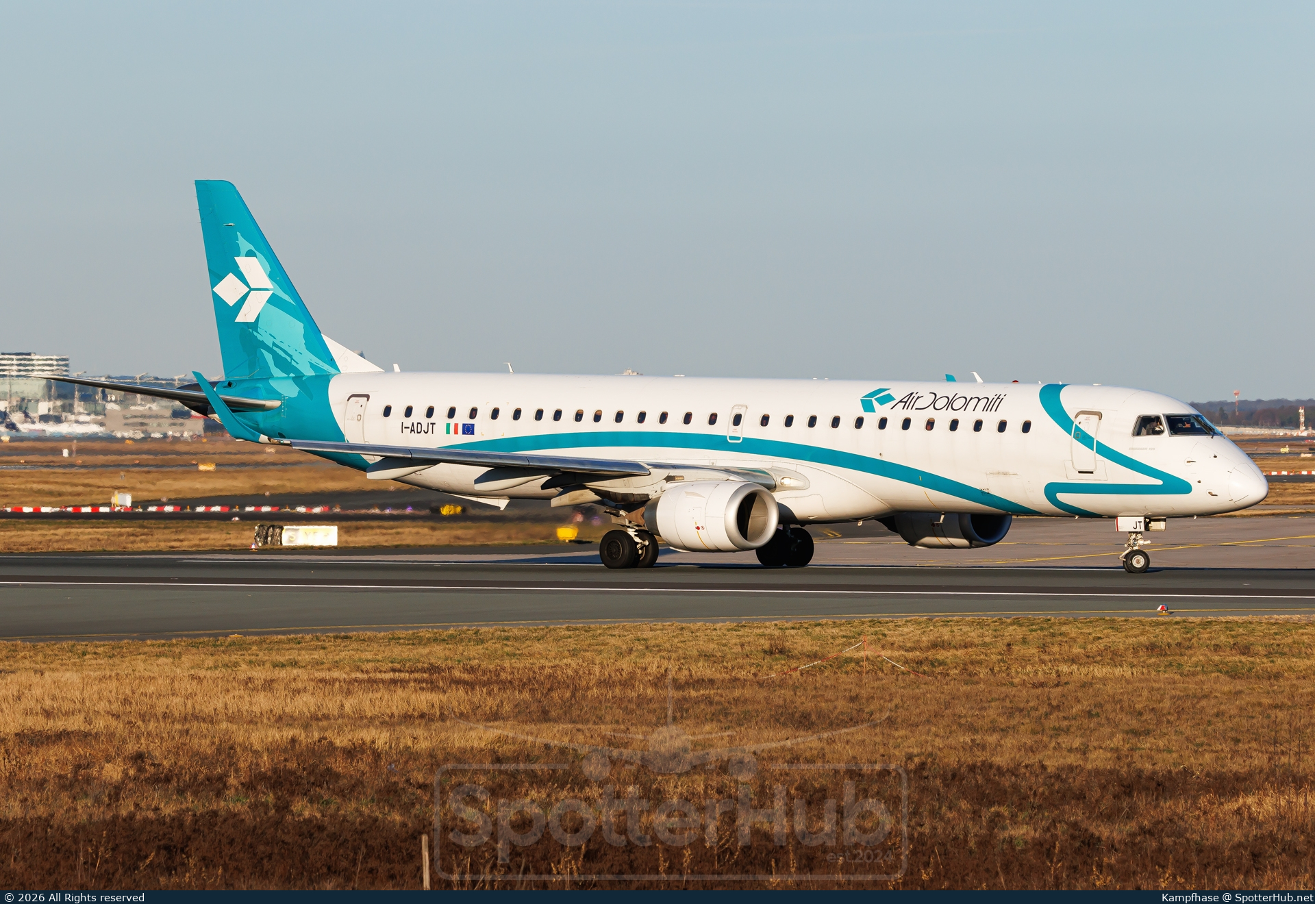Photo of I-ADJT - Embraer ERJ-195LR operated by Air Dolomiti