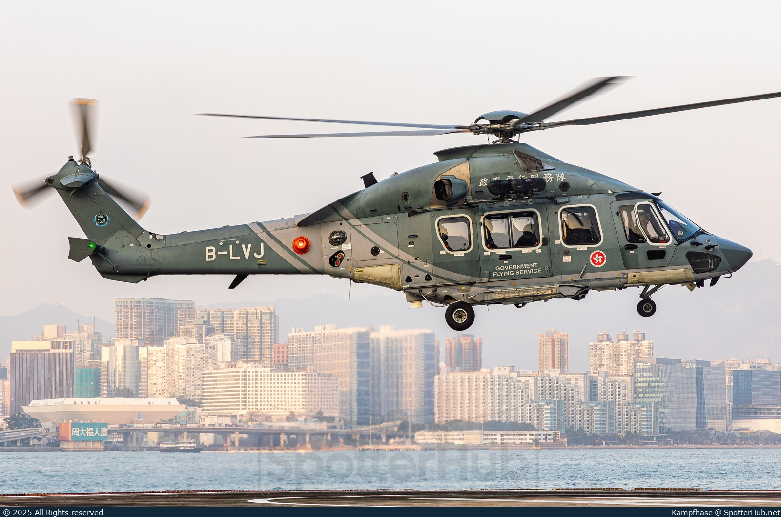 Photo of B-LVJ - Airbus Helicopters H175 operated by Hong Kong Government Flying Service