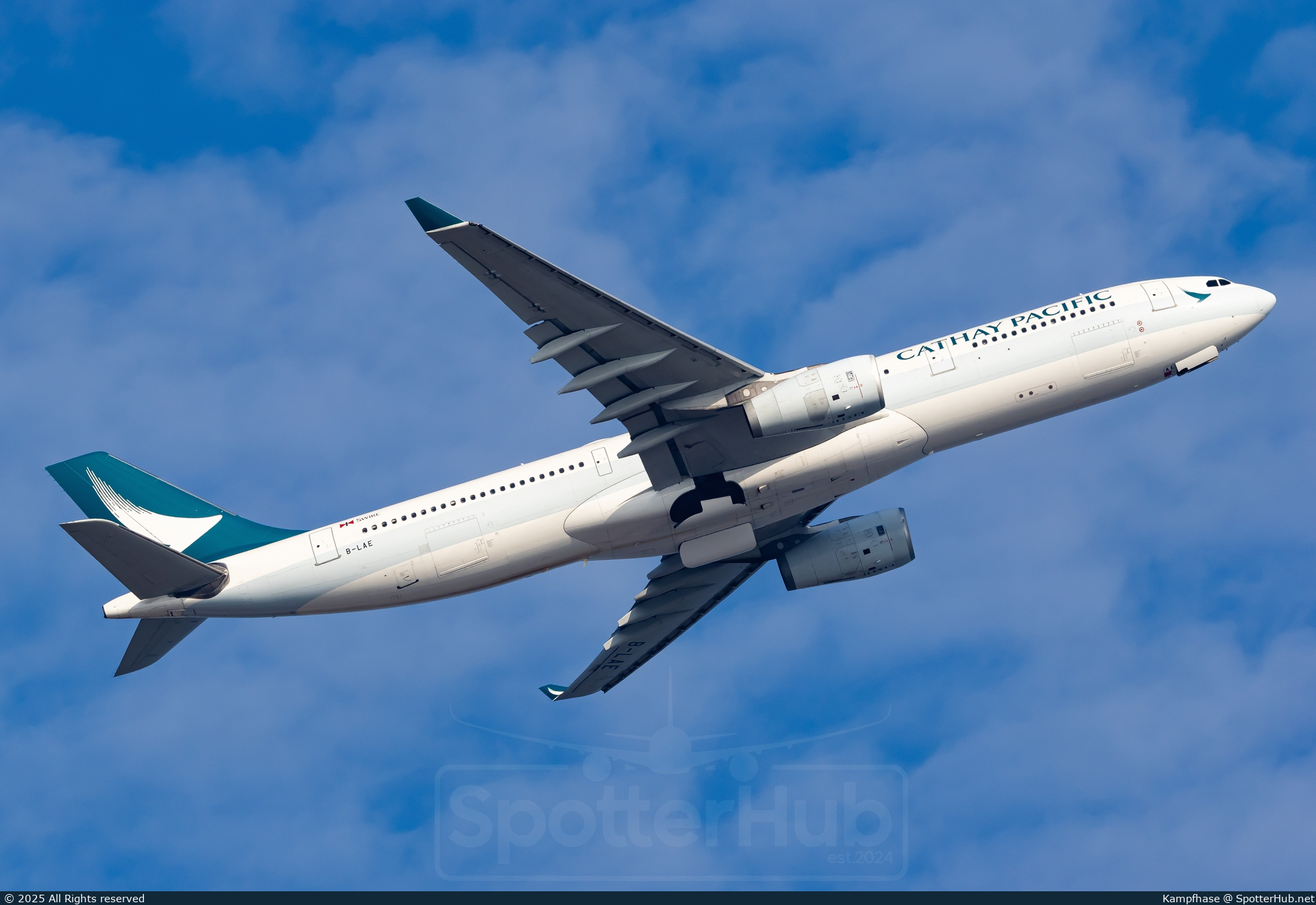 Photo of B-LAE - Airbus A330-342 operated by Cathay Pacific Airways