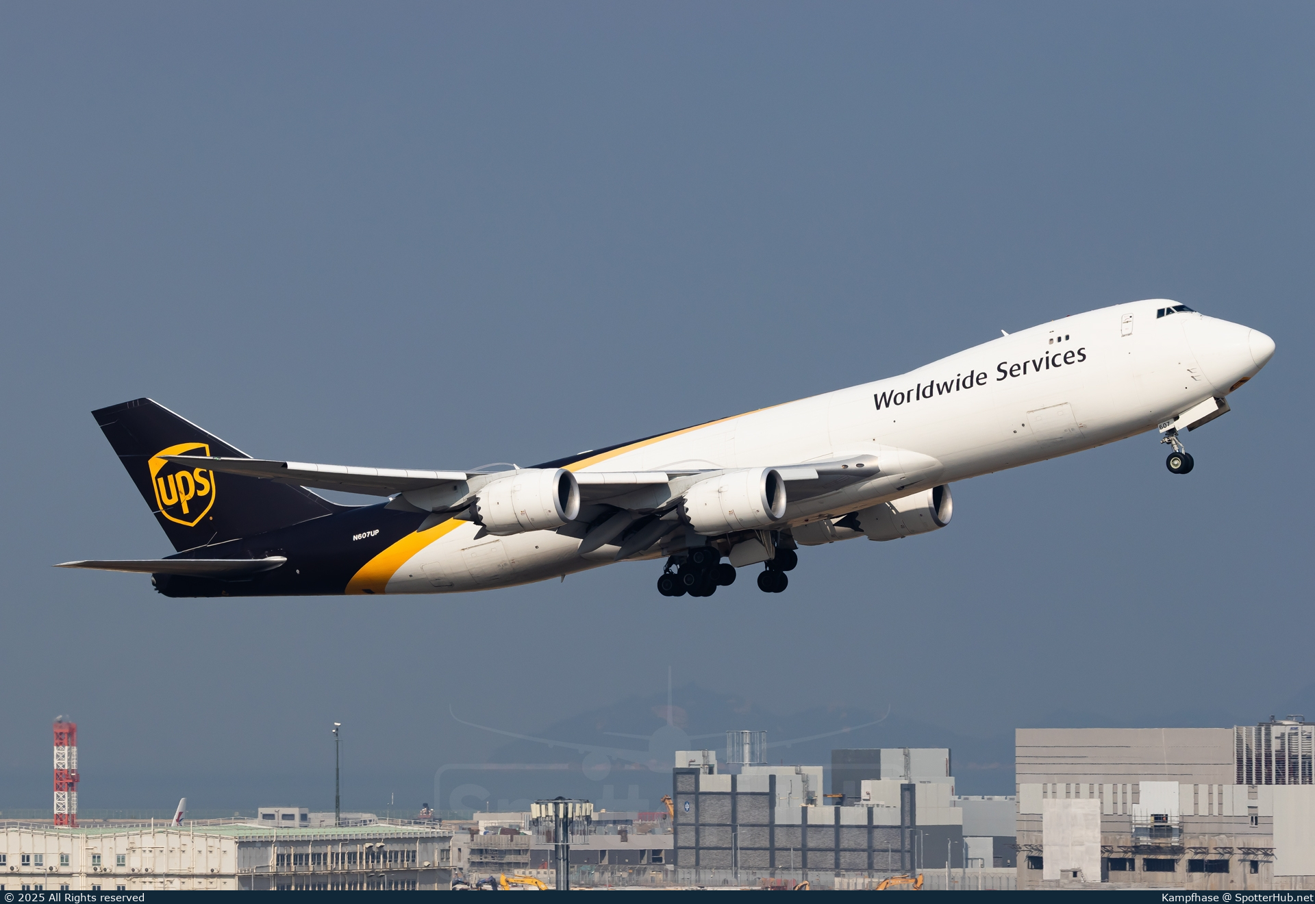 Photo of N607UP - Boeing 747-84AF operated by UPS United Parcel Service