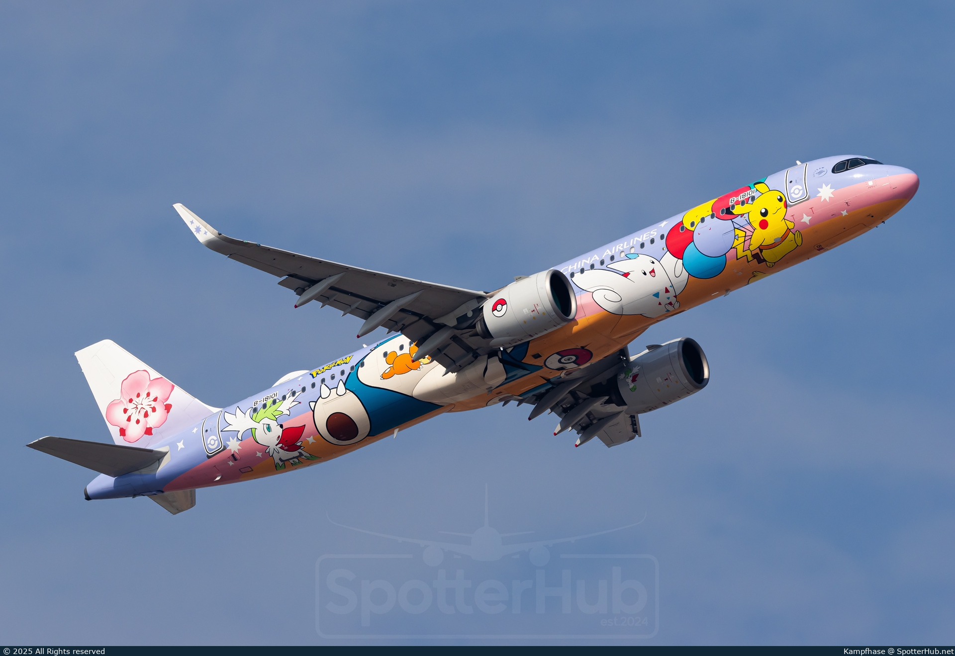 Photo of B-18101 - Airbus A321-271NX operated by China Airlines