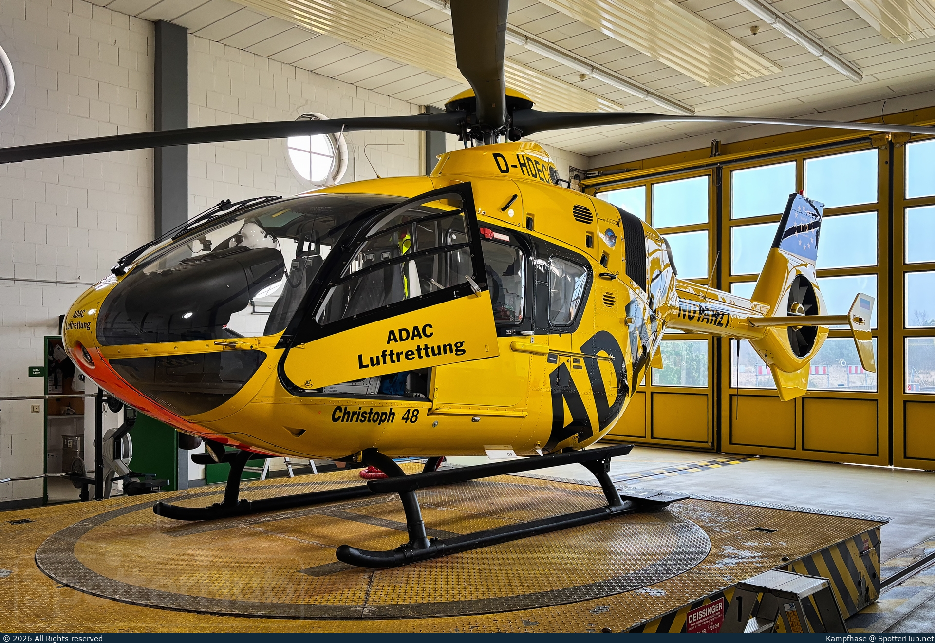Photo of D-HDEC - Eurocopter EC135 P2 operated by ADAC Luftrettung