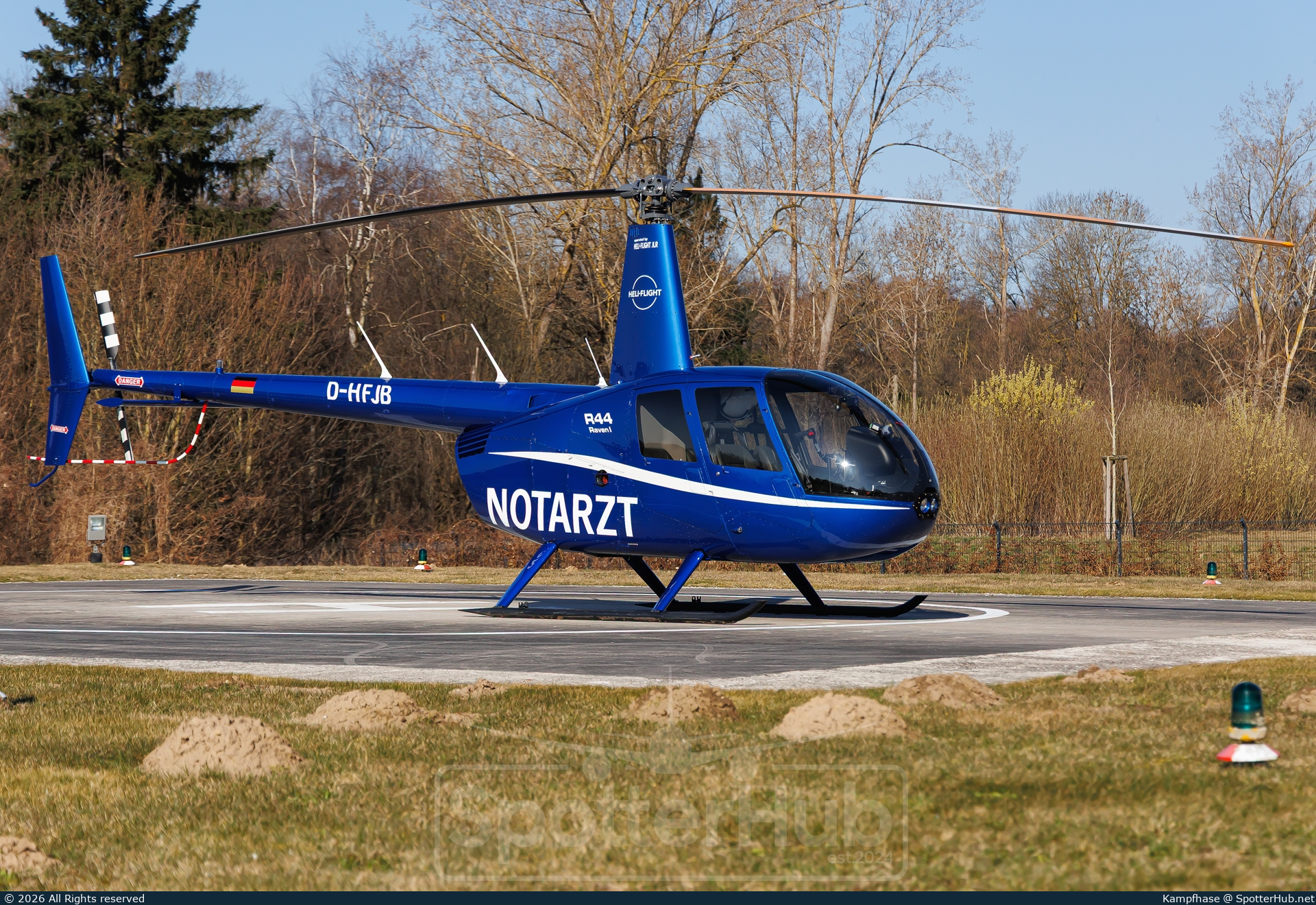 Photo of D-HFJB - Robinson R44 Raven operated by Ambulanz Millich (opb Heli-Flight)