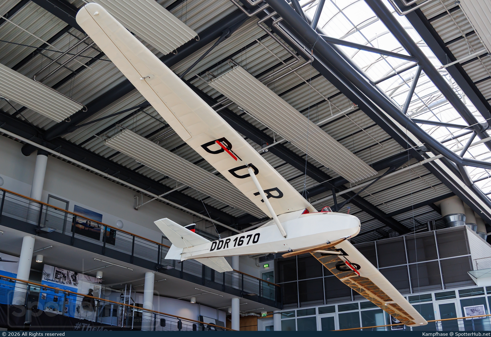 Photo of DDR-1670 - Schneider Grunau Baby II B operated by Private