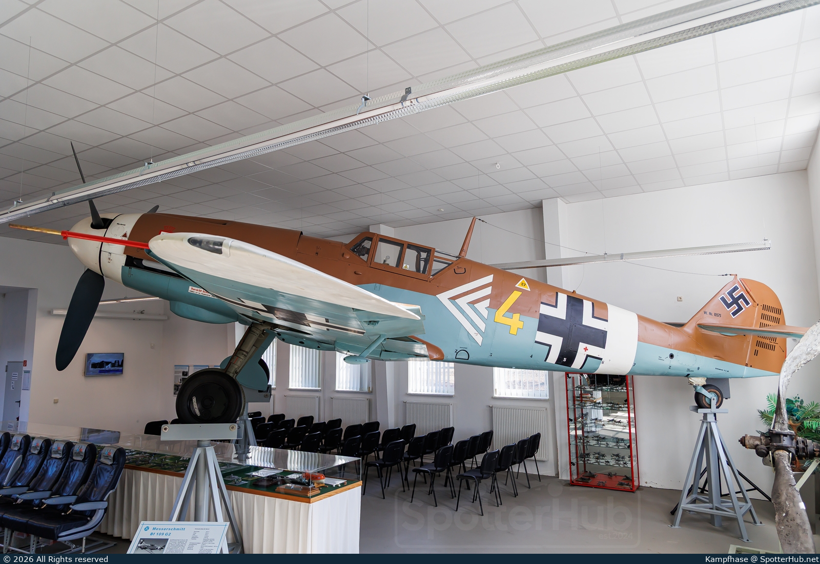 Photo of 10575 - Hispano HA-1109-K1L [Messerschmitt Bf 109] operated by German Air Force