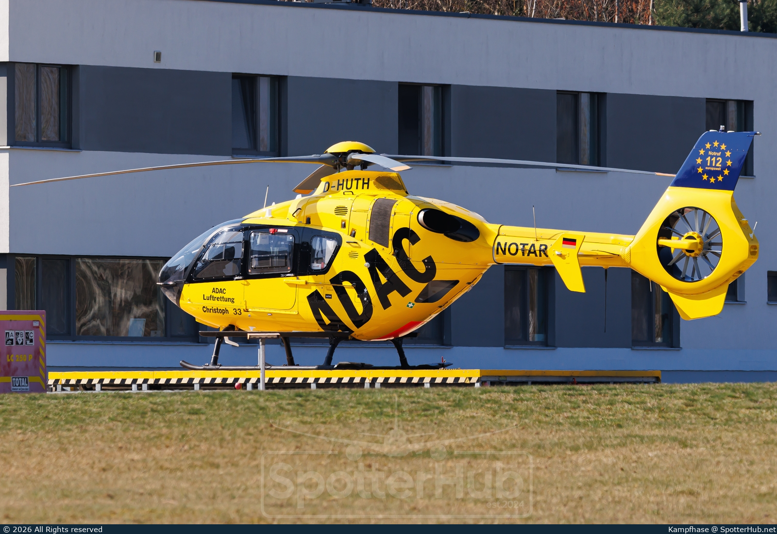 Photo of D-HUTH - Eurocopter EC135 P2+ operated by ADAC Luftrettung