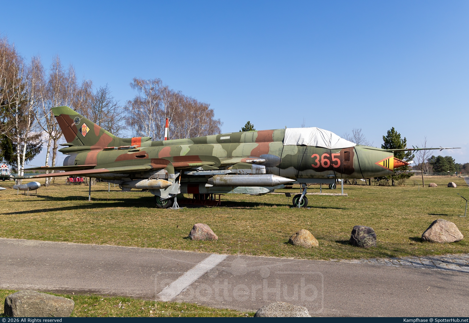 Photo of 365 - Sukhoi Su-22M4 Fitter-K operated by German Democratic Republic Air Force