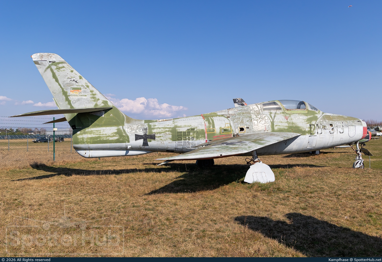Photo of DD-339 - Republic F-84F Thunderstreak operated by German Air Force