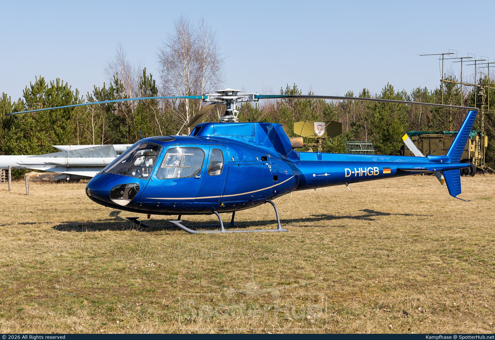 Photo of D-HHGB - Aérospatiale AS350B Écureuil operated by Private