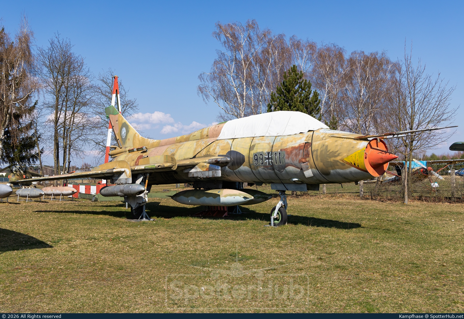 Photo of 98+11 - Sukhoi Su-22UM3K Fitter-G operated by German Democratic Republic Air Force