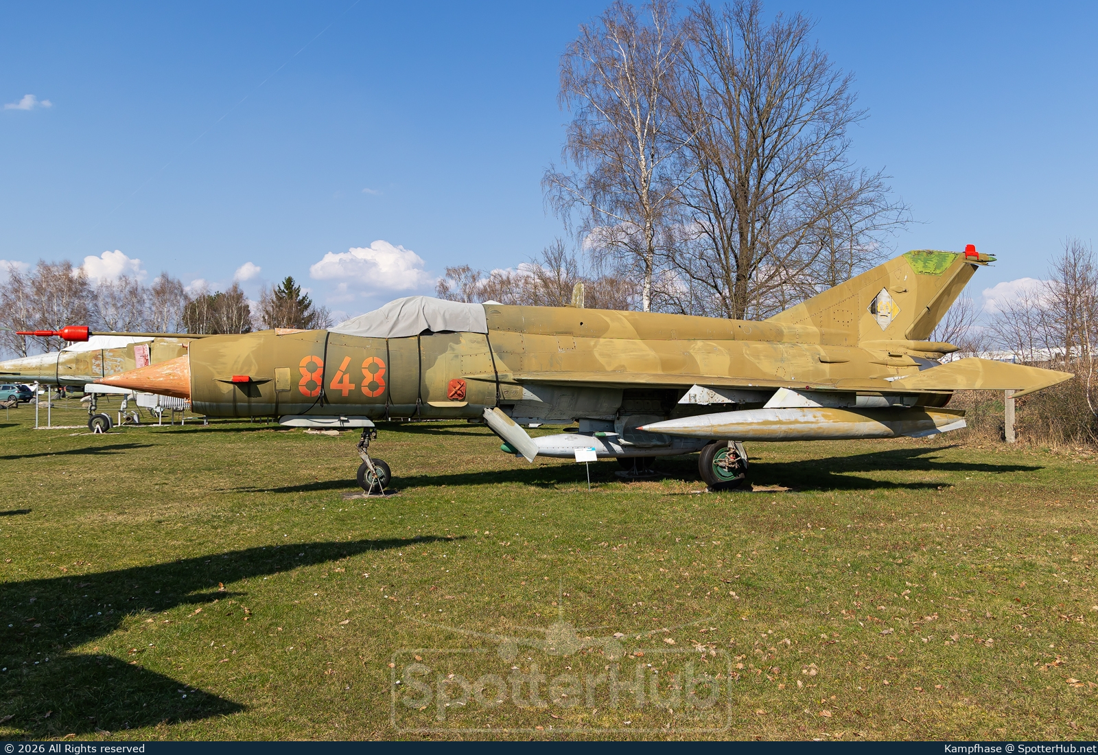 Photo of 848 - Mikoyan-Gurevich MiG-21bisSAU Fishbed-N operated by German Democratic Republic Air Force