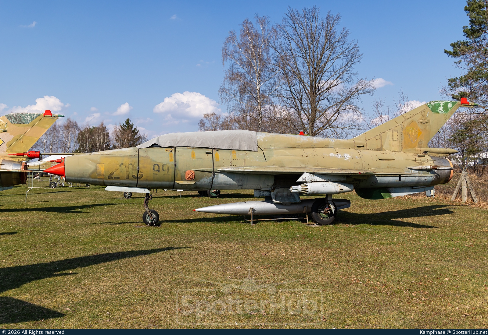 Photo of 215 - Mikoyan-Gurevich MiG-21US Mongol-B operated by German Democratic Republic Air Force