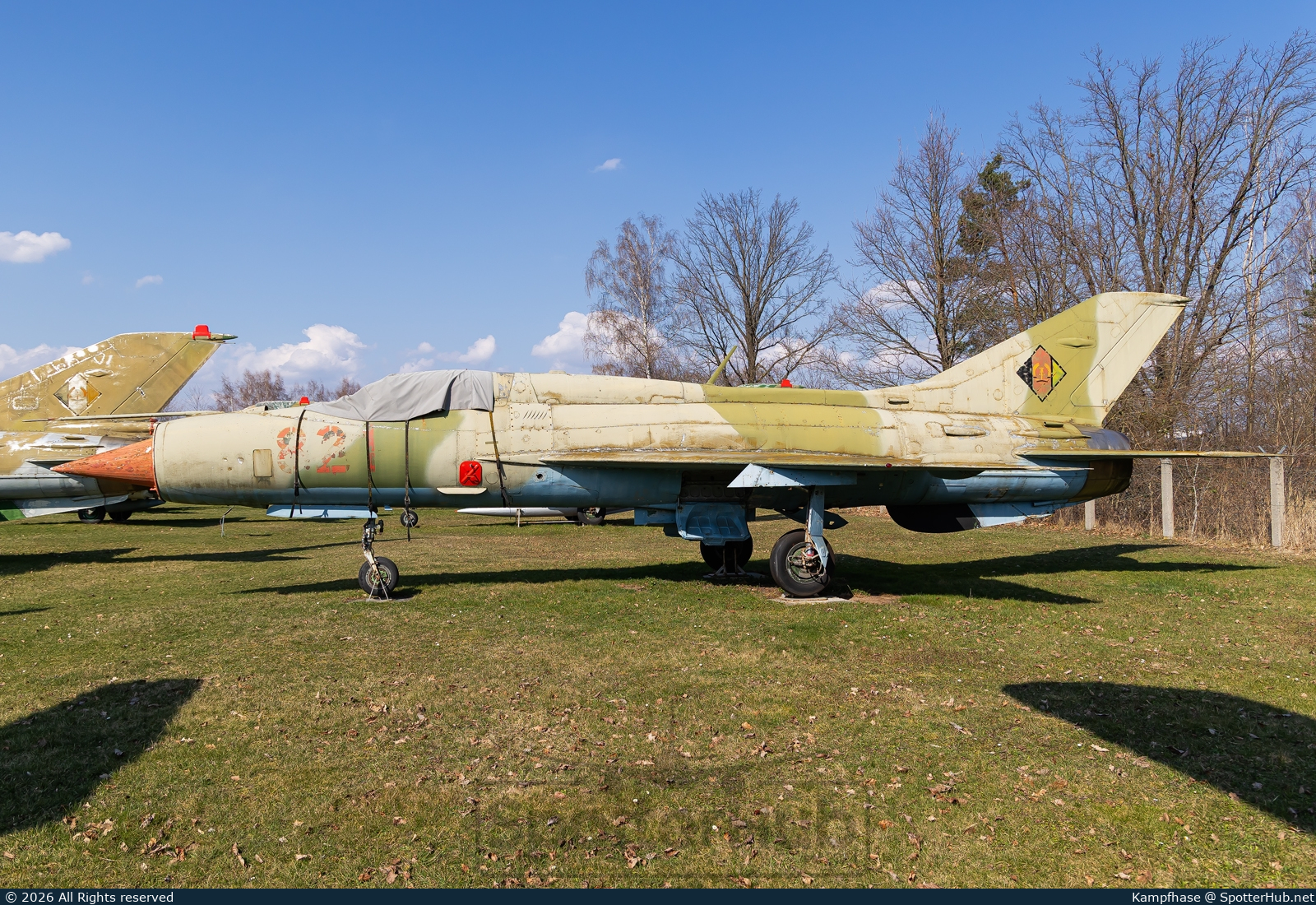 Photo of 821 - Mikoyan-Gurevich MiG-21PF Fishbed-D operated by German Democratic Republic Air Force
