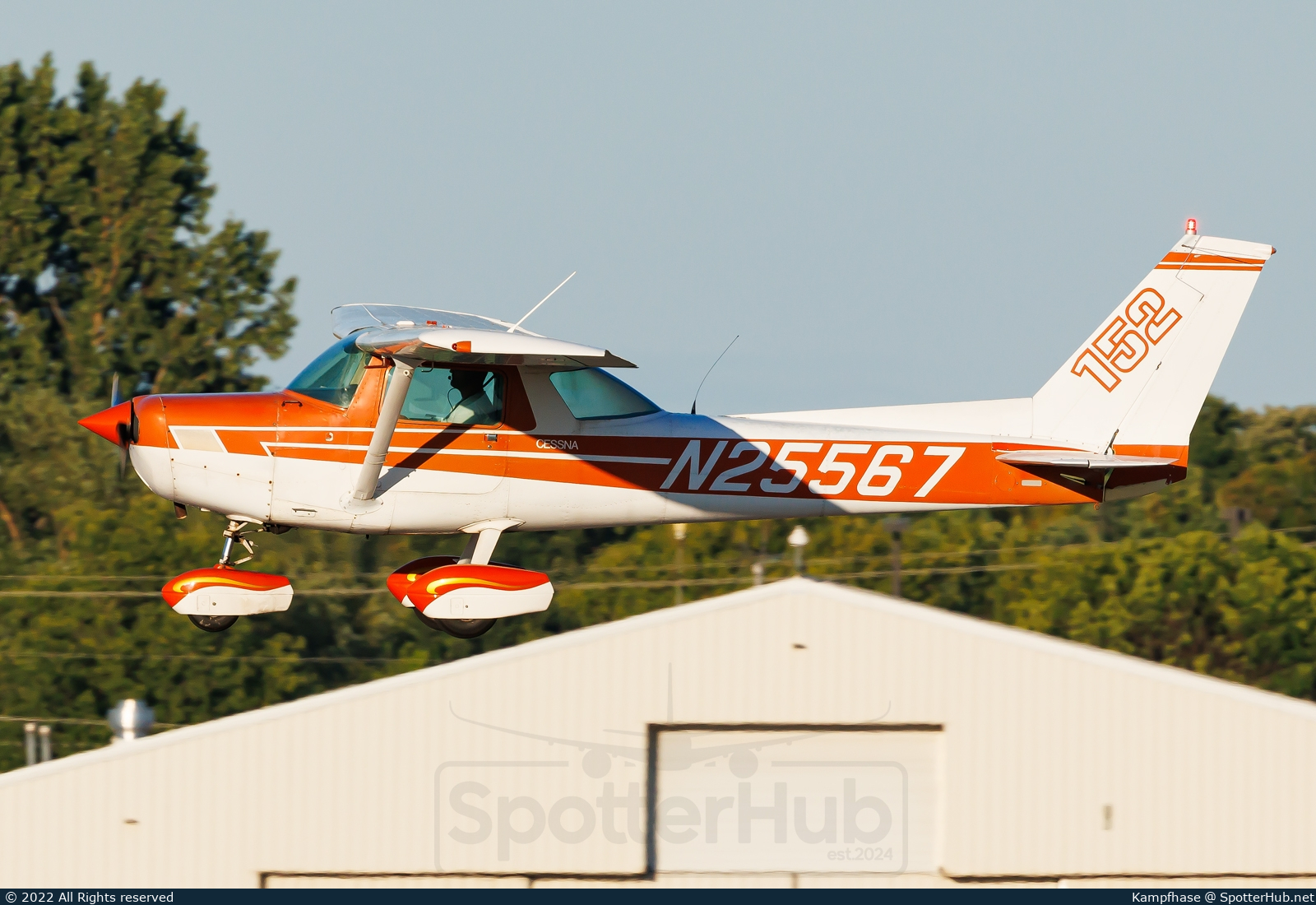 Photo of N25567 - Cessna 152 operated by Private