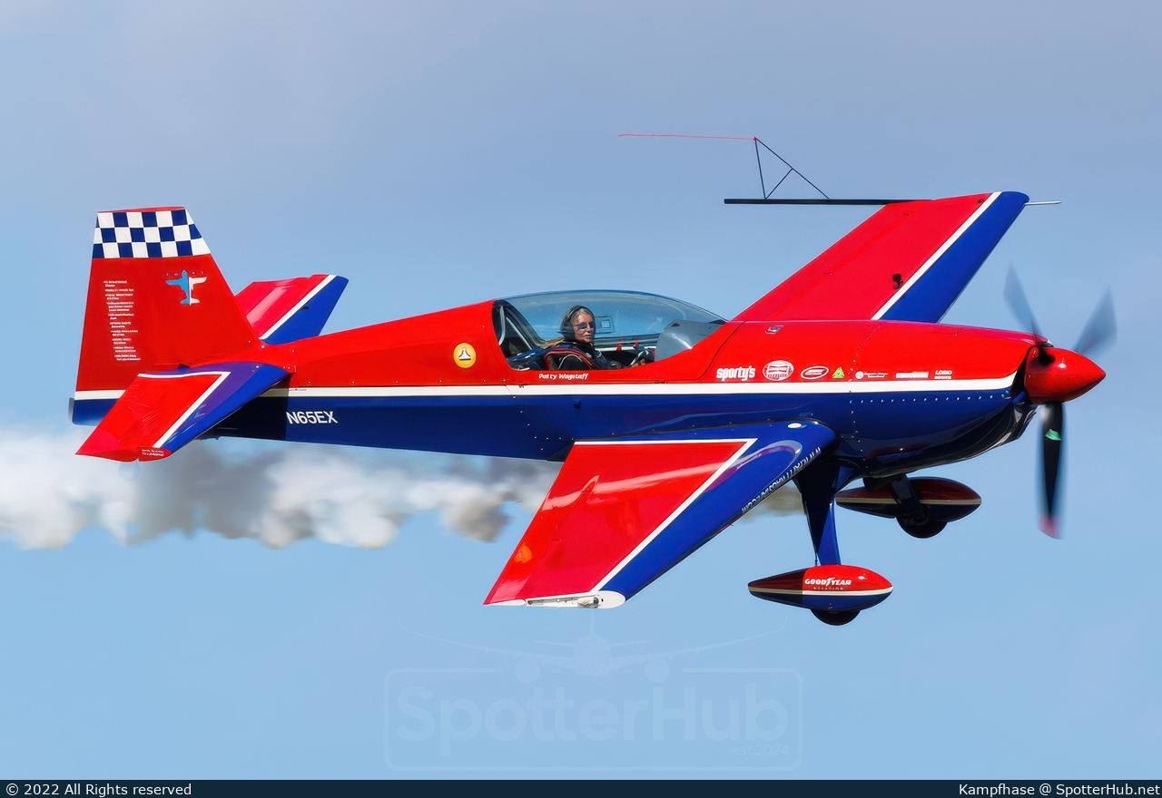Photo of N65EX - Extra EA-300S operated by Patty Wagstaff Airshows