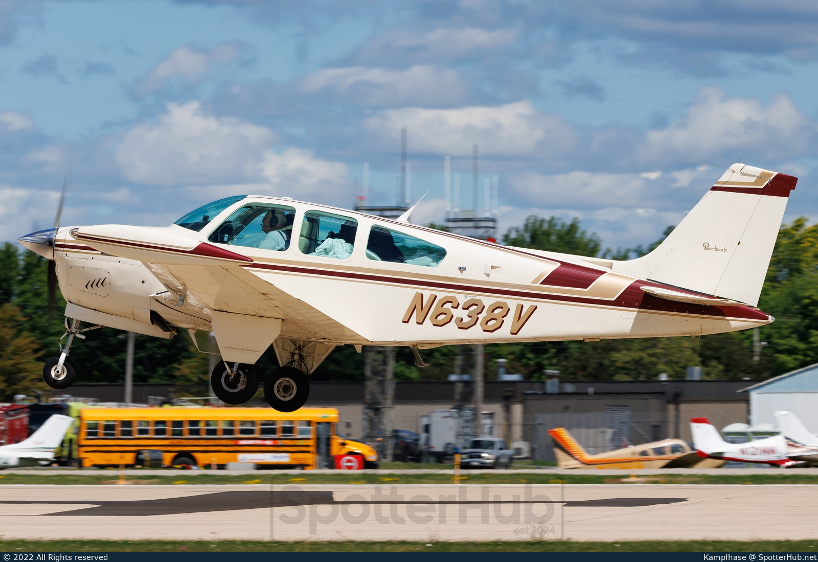 Photo of N638V - Beechcraft 35-33 Debonair operated by Private