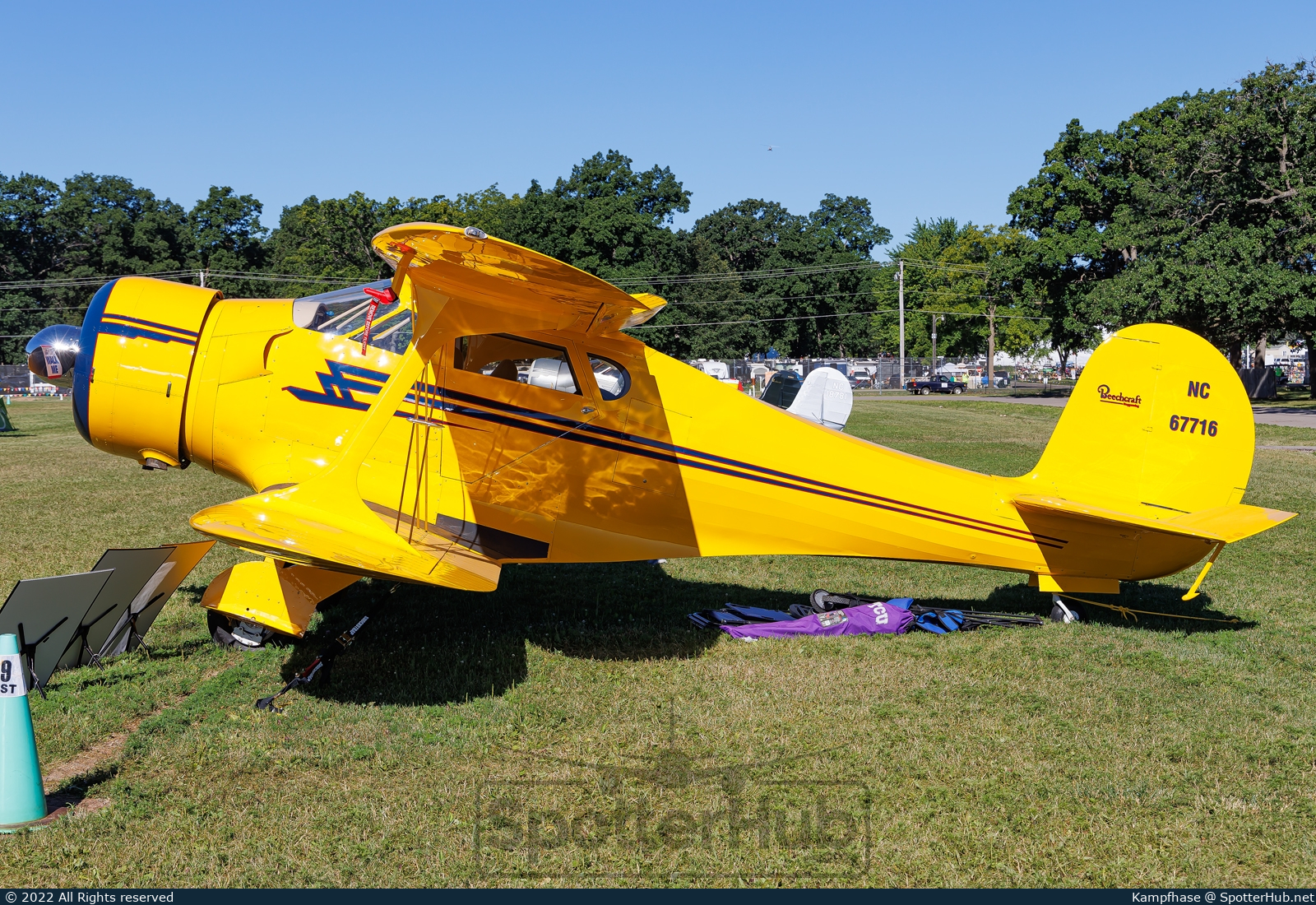 Photo of NC67716 - Beechcraft D17S Staggerwing operated by Private