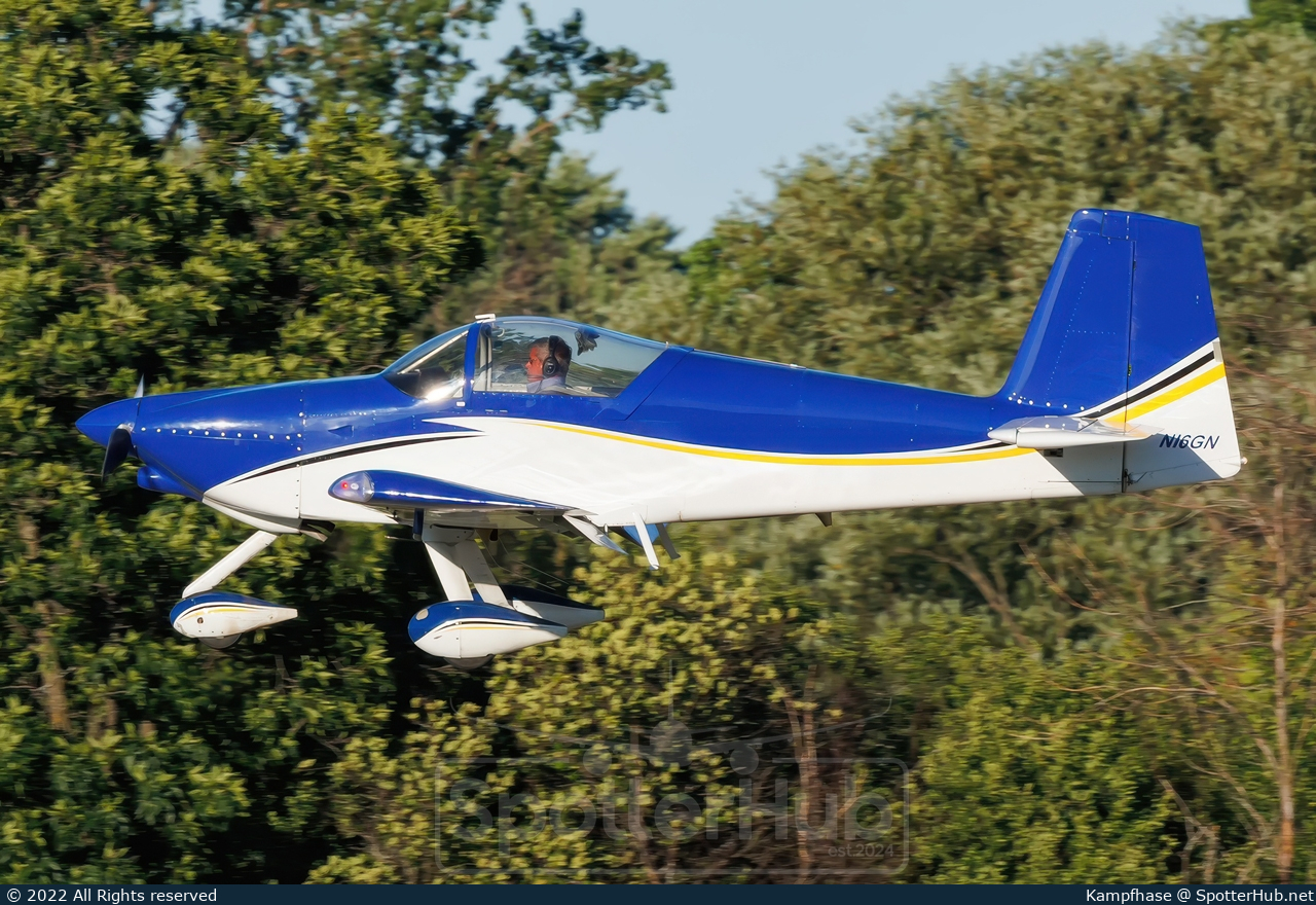 Photo of N16GN - Vans RV-9A operated by Private