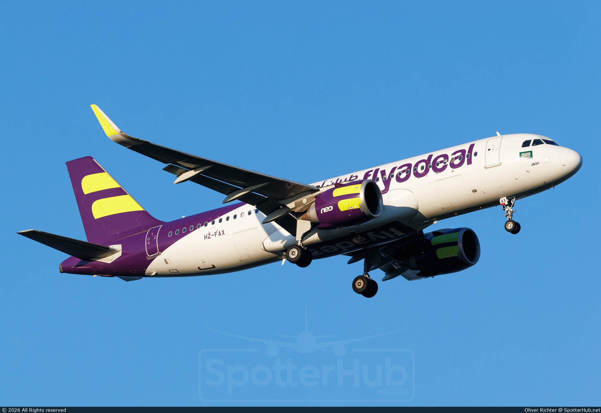 Photo of HZ-FAX - Airbus A320-251N operated by flyadeal
