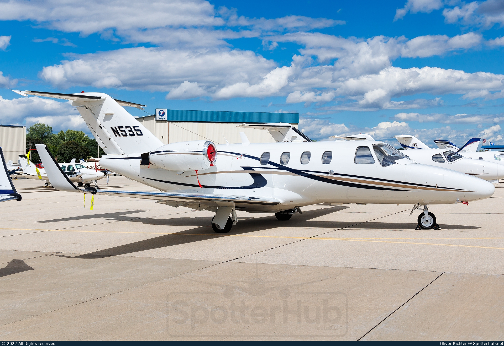 Photo of N535 - Cessna 525 Citation CJ1 operated by Private
