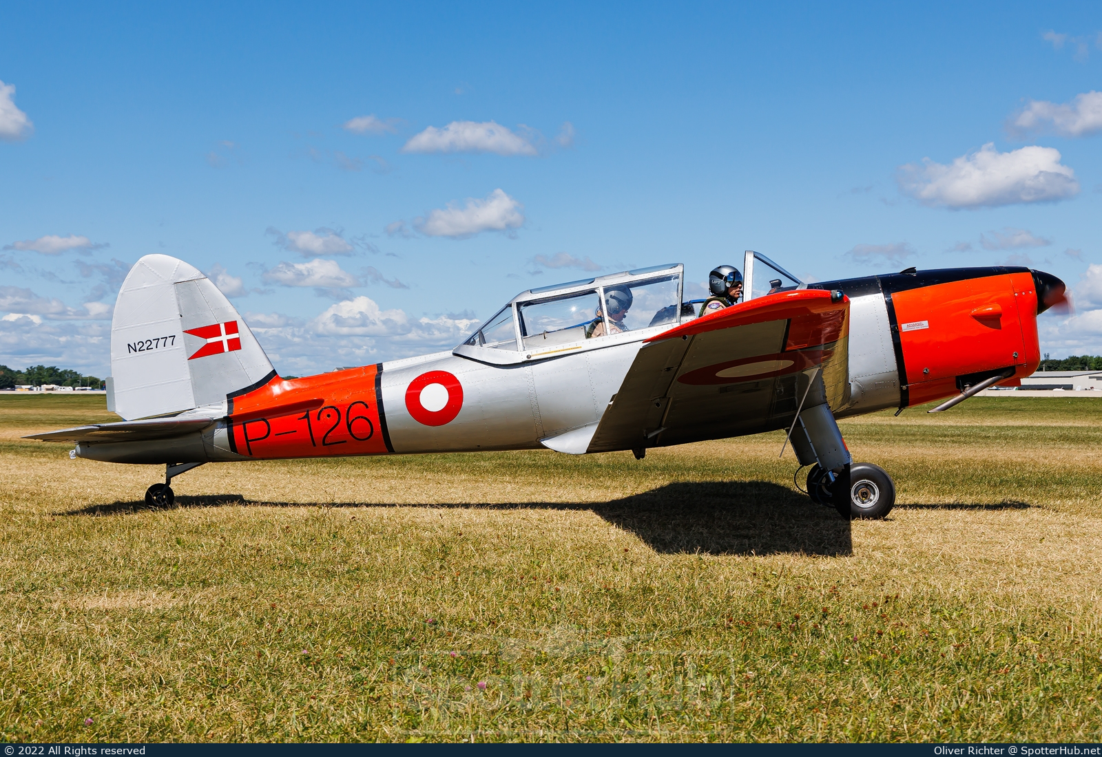 Photo of N22777 - De Havilland Canada DHC-1 Chipmunk 20 operated by Skylarks Chipmunk Formation Team