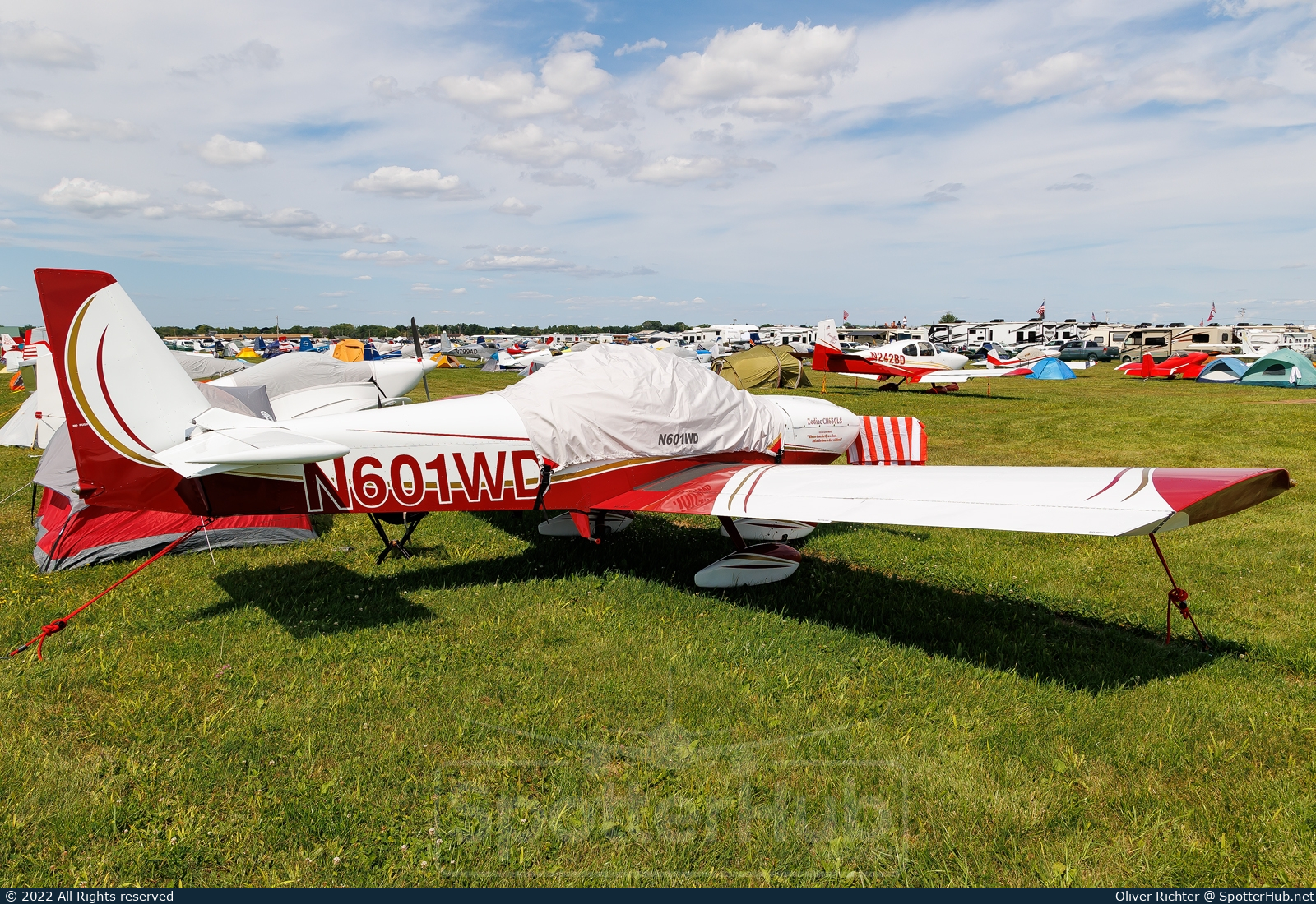 Photo of N601WD - AMD Zodiac CH 650 LS operated by Private