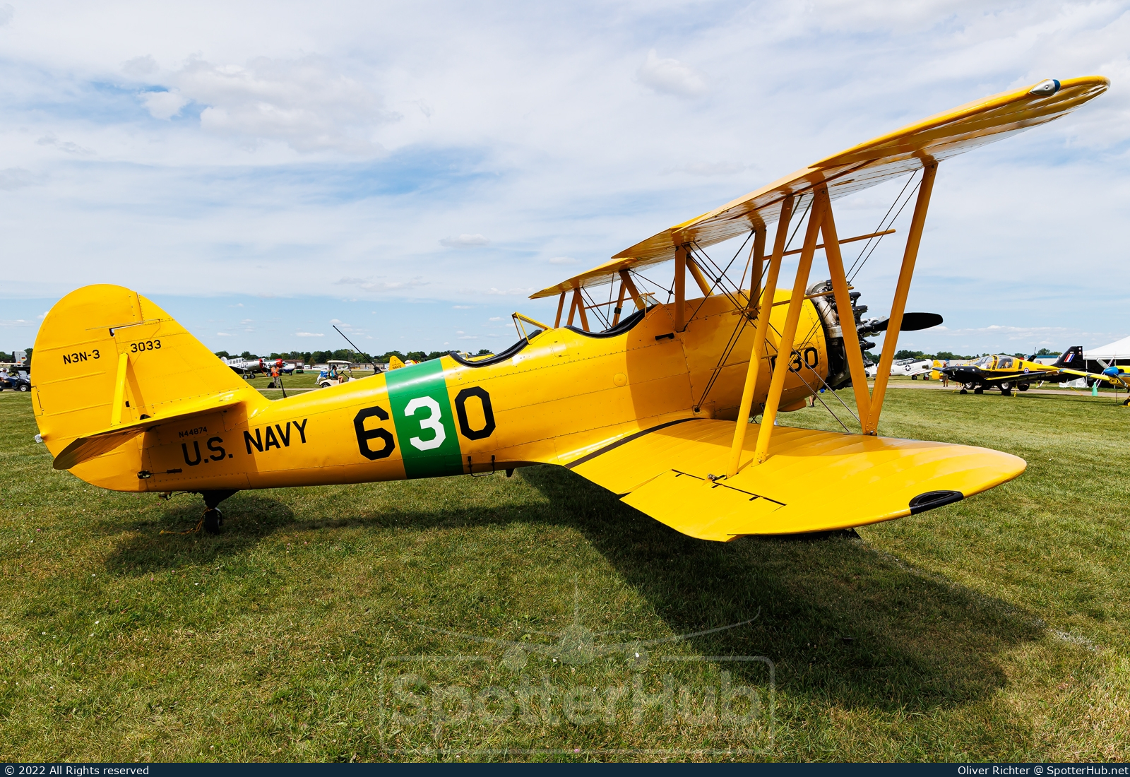 Photo of N44874 - Naval Aircraft Factory N3N-3 operated by Private
