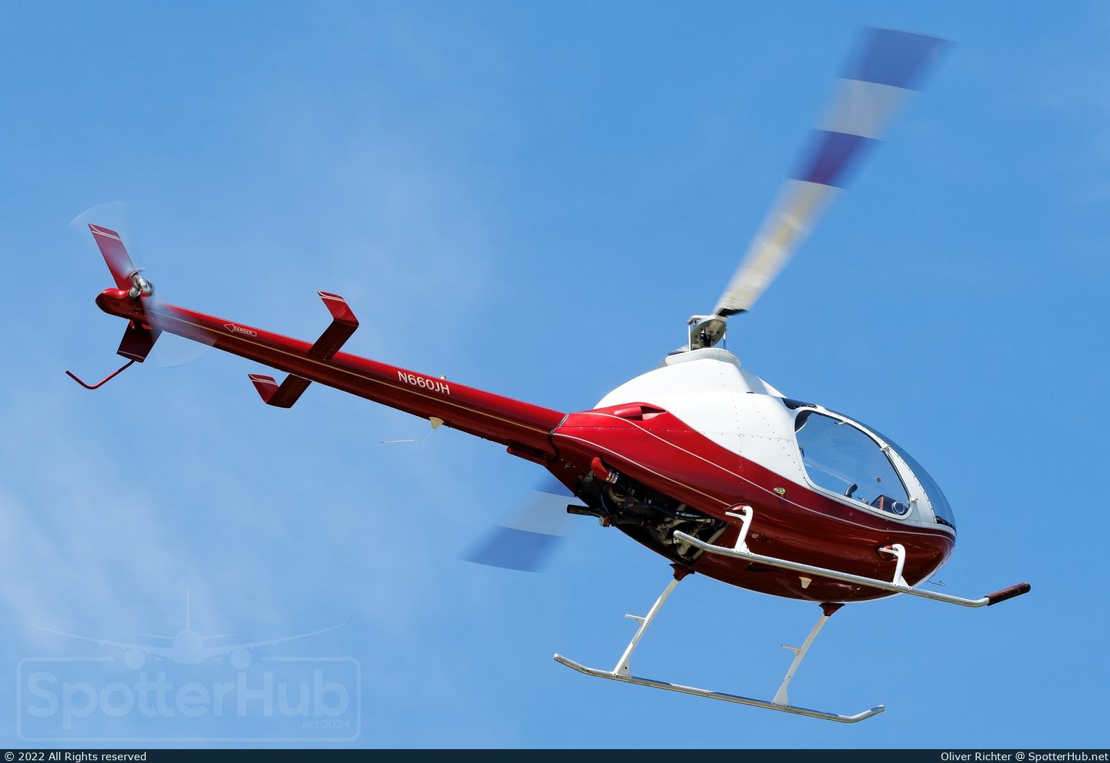 Photo of N660JH - RotorWay A600 Talon operated by Private