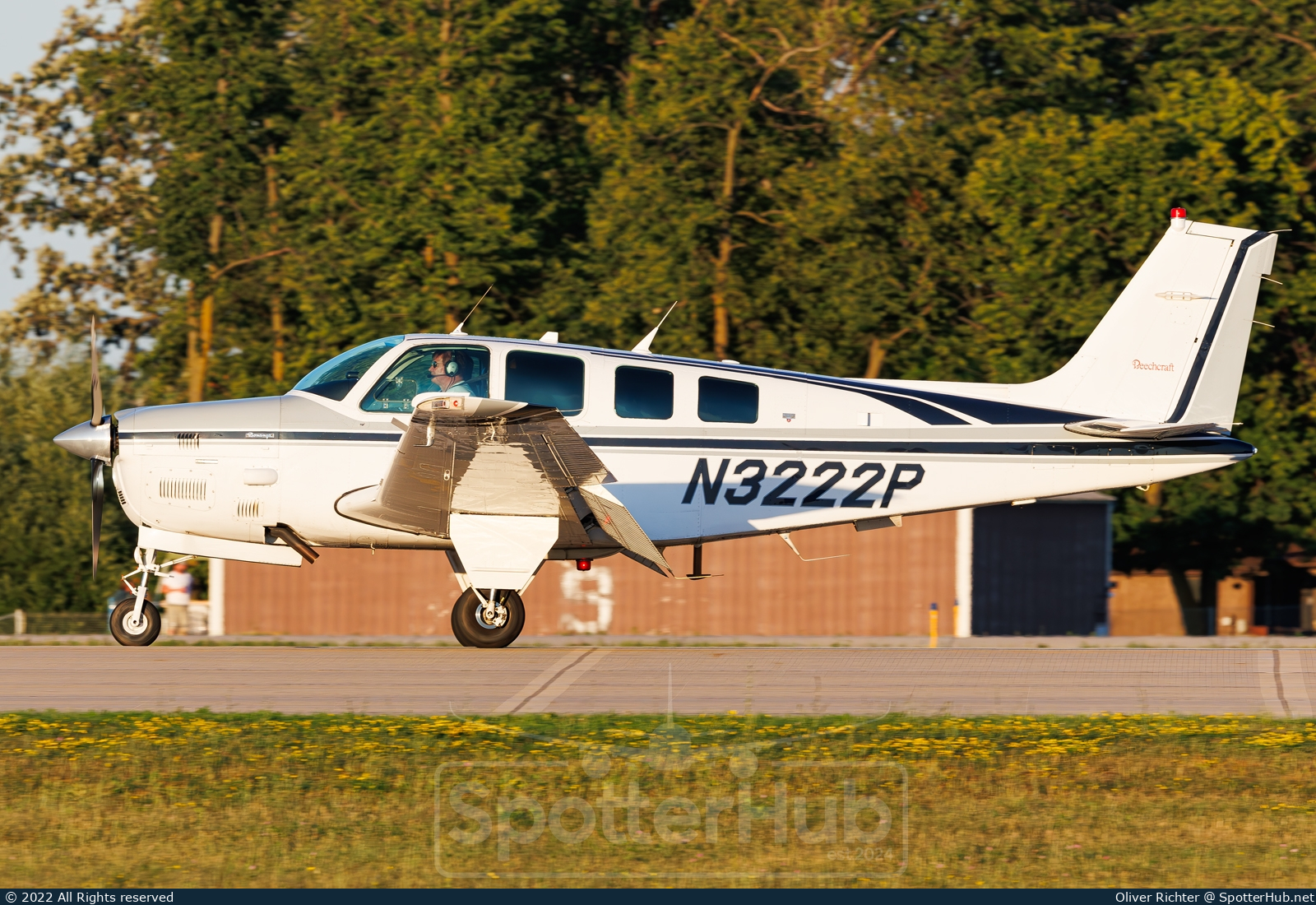 Photo of N3222P - Beechcraft B36TC Bonanza operated by Private