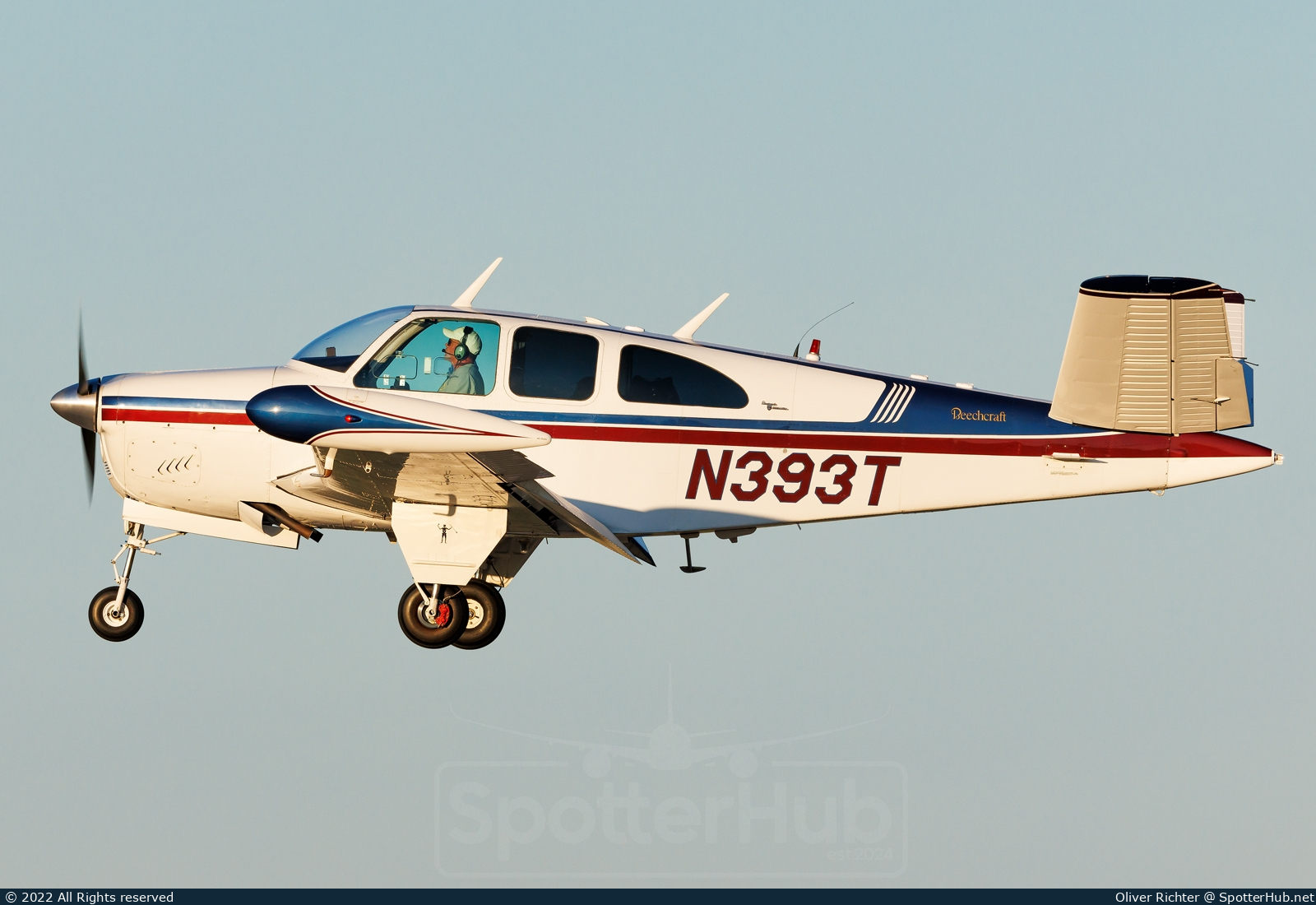 Photo of N393T - Beechcraft P35 Bonanza operated by Private