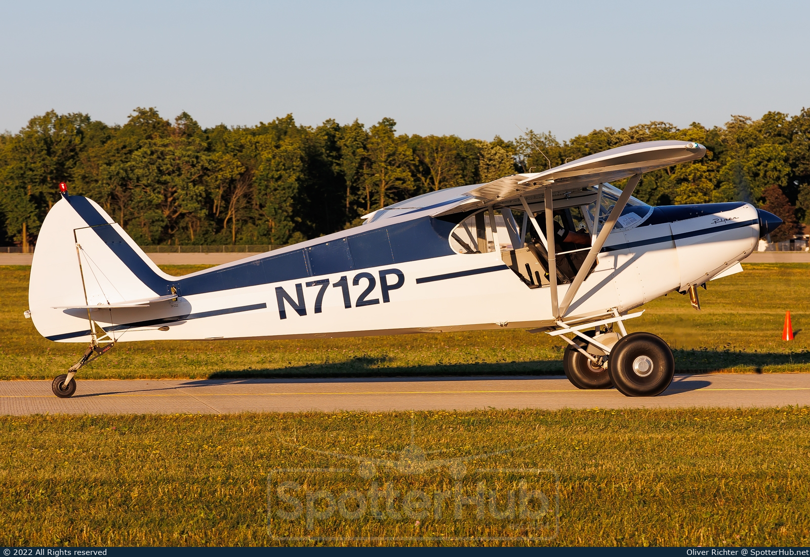Photo of N712P - Piper PA-12-125 Super Cruiser operated by Private