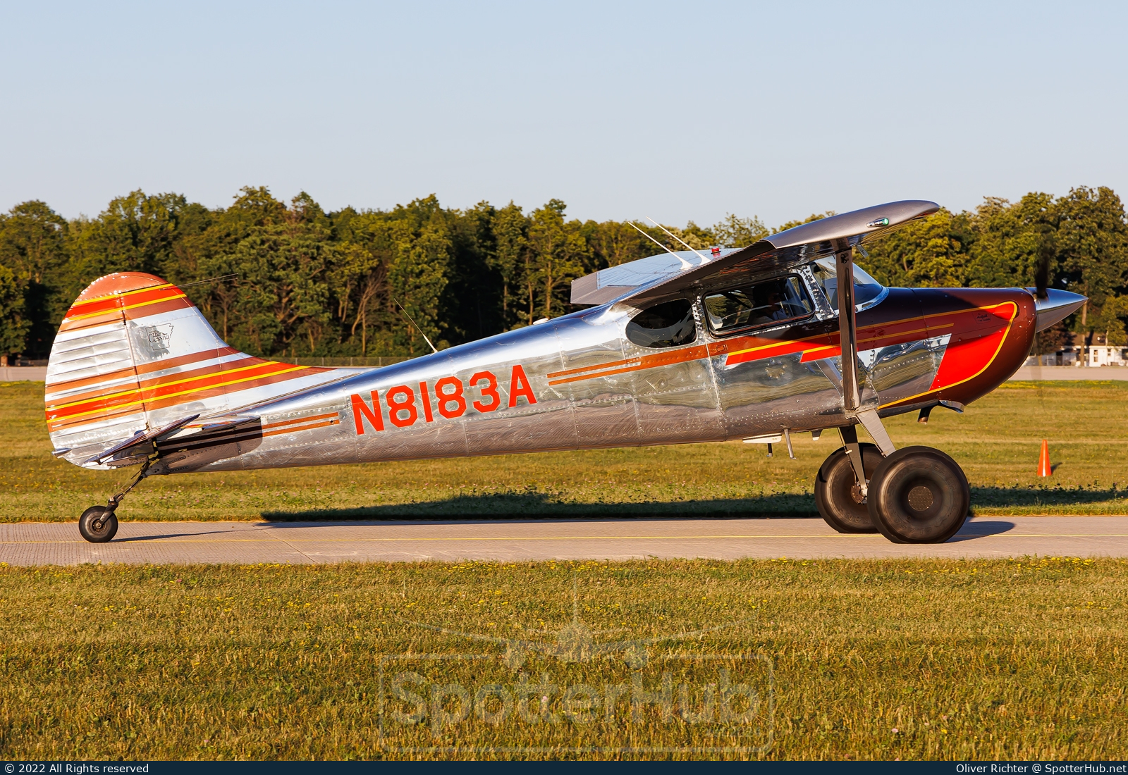 Photo of N8183A - Cessna 170B operated by Private