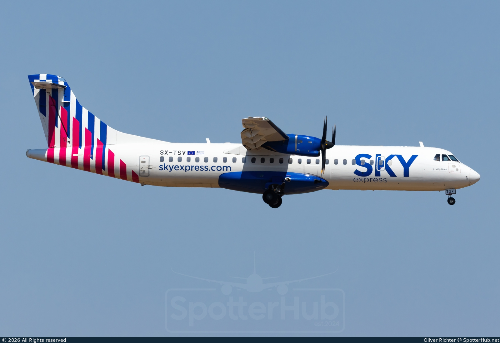 Photo of SX-TSV - ATR 72-600 operated by Sky Express