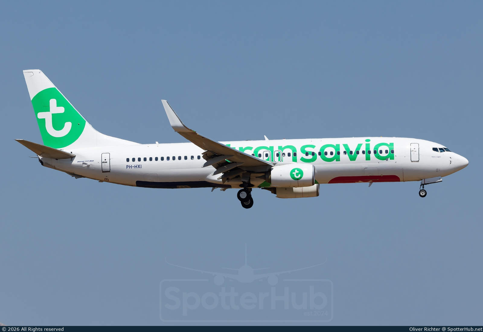 Photo of PH-HXI - Boeing 737-8K2 operated by Transavia