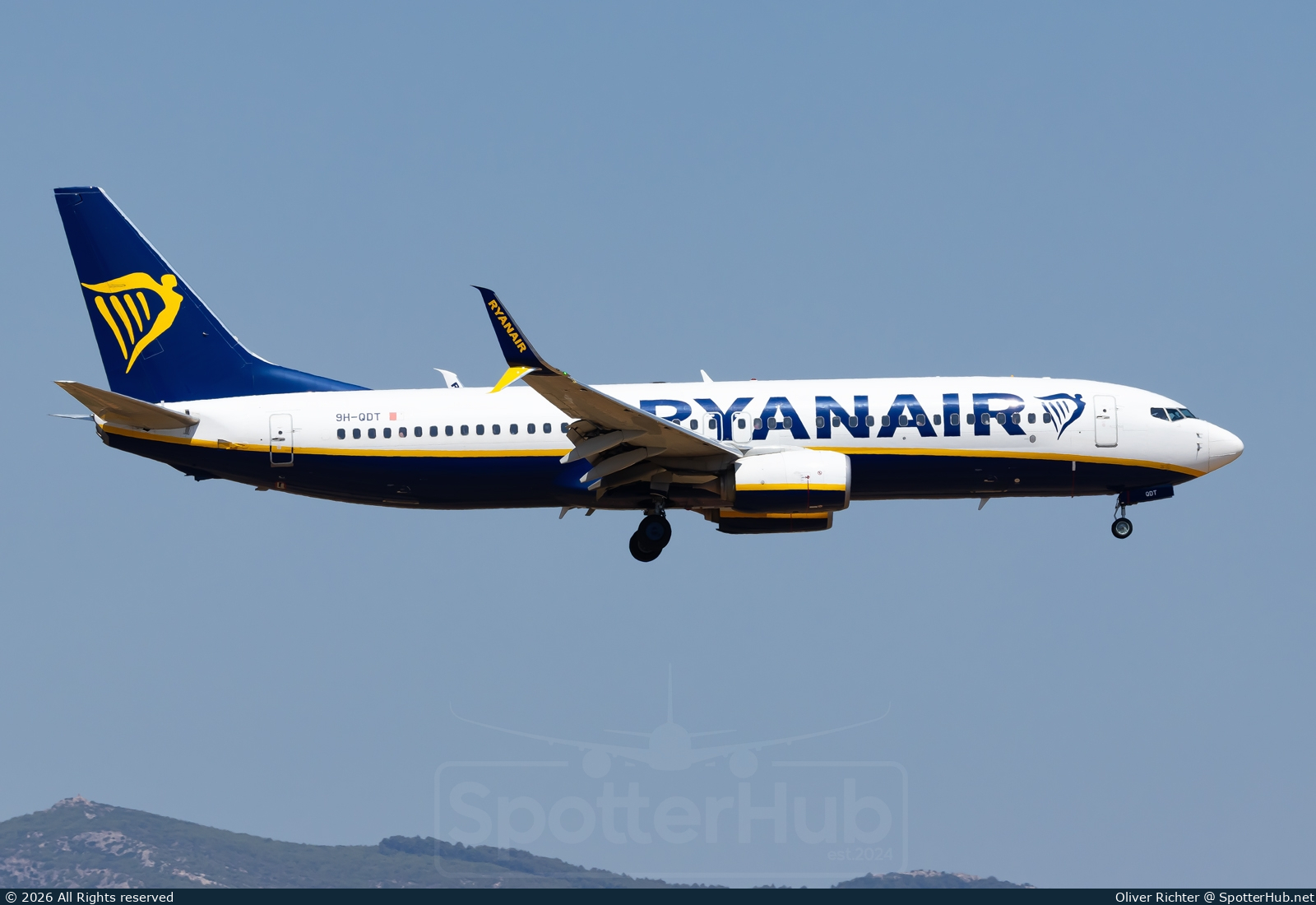 Photo of 9H-QDT - Boeing 737-8AS operated by Ryanair (opb Malta Air)
