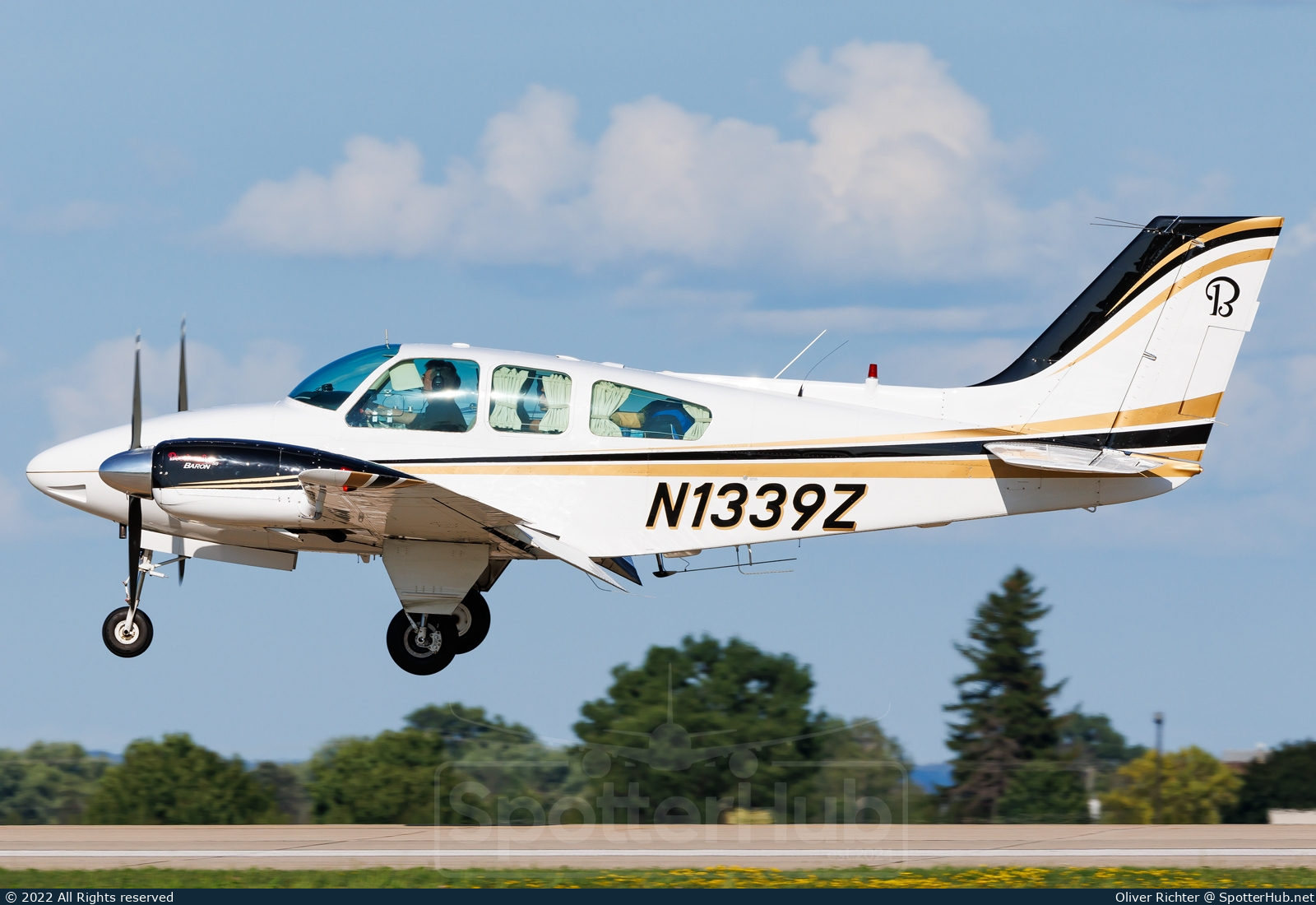 Photo of N1339Z - Beechcraft 95-55 Baron operated by Private