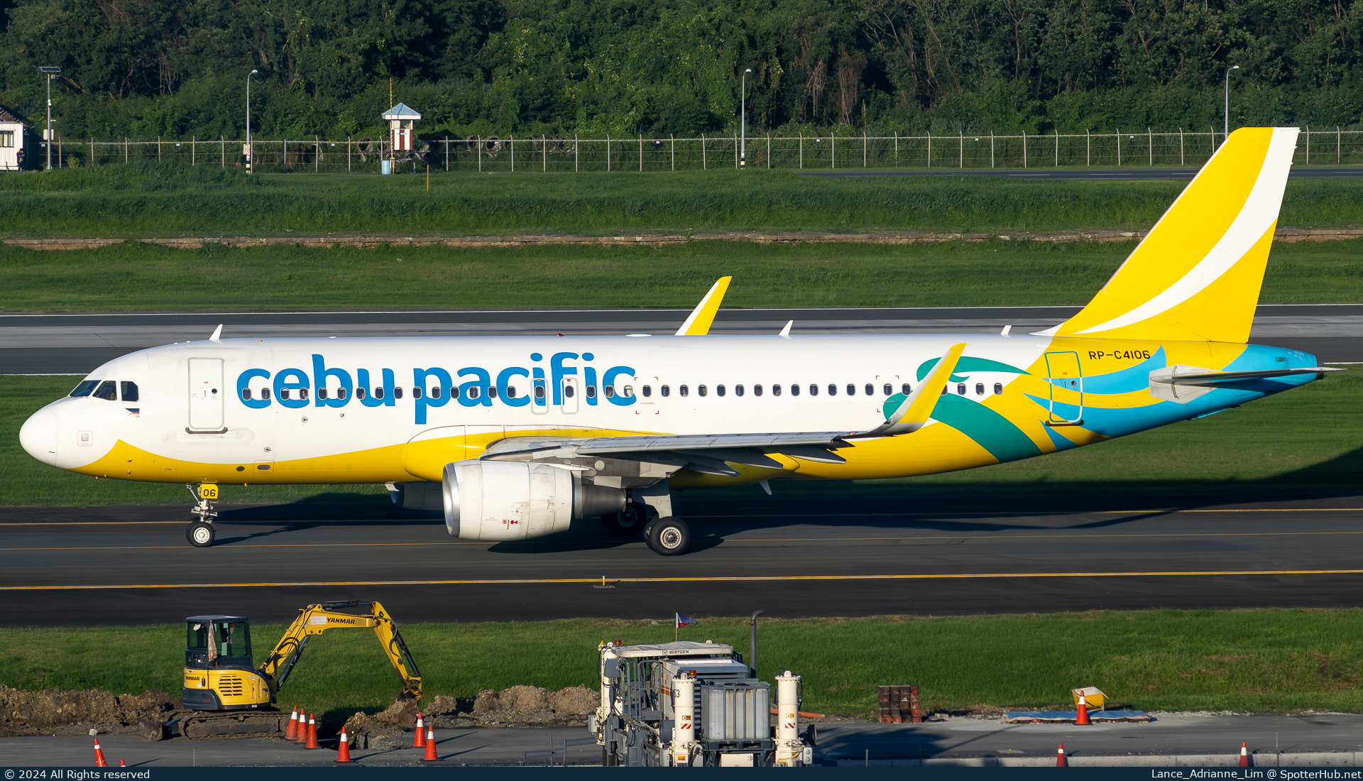 Photo of RP-C4106 - Airbus A320-214 operated by Cebu Pacific
