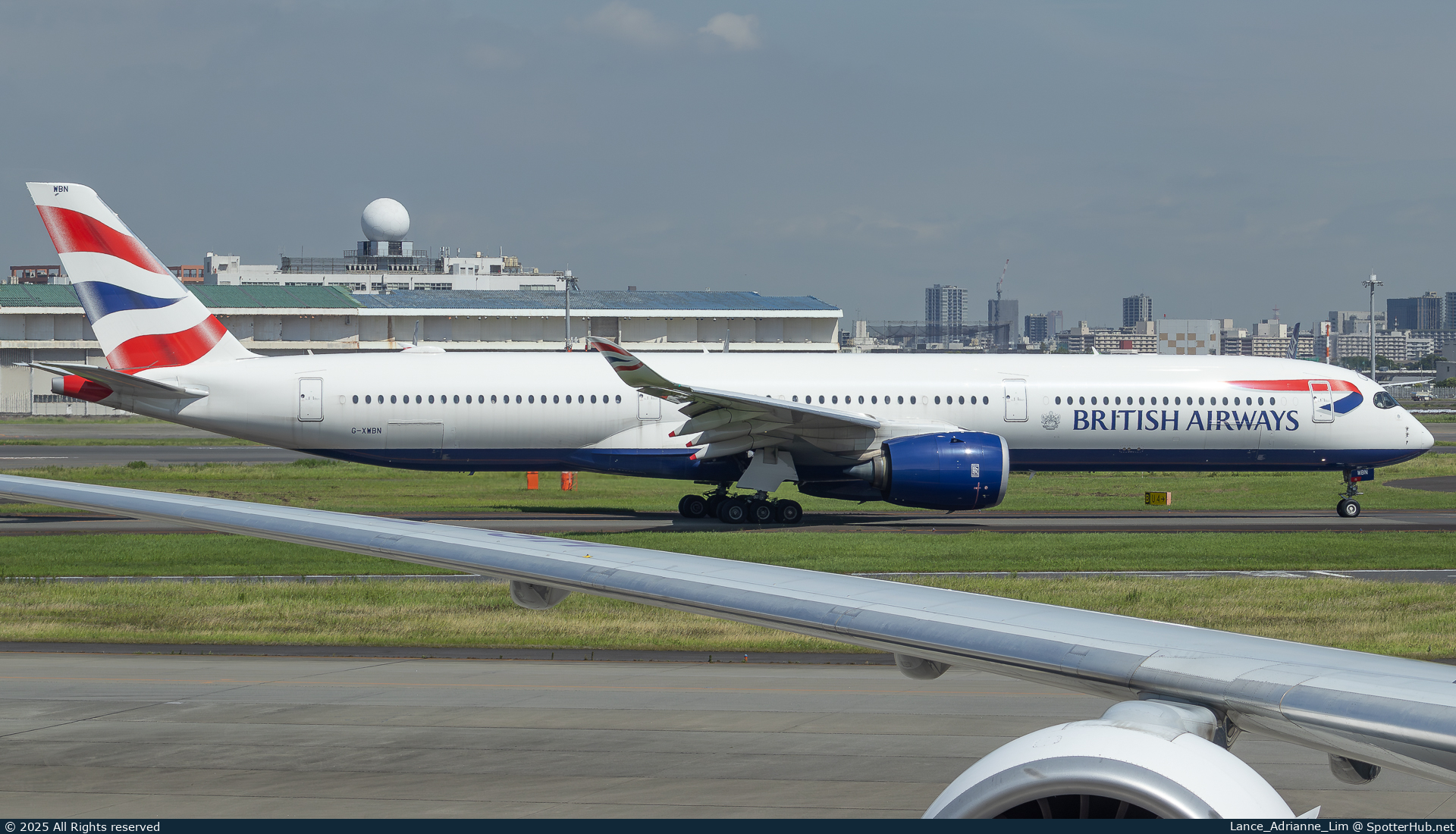 Photo of G-XWBN - Airbus A350-1041 operated by British Airways
