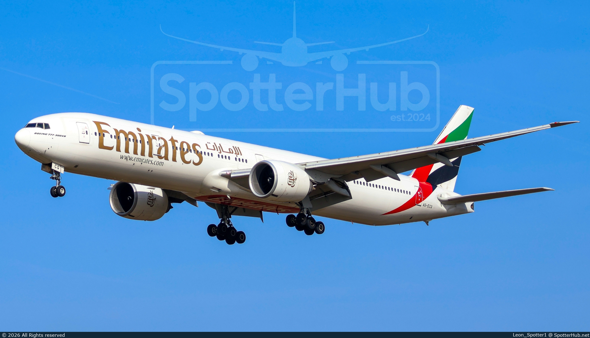 Photo of A6-ECQ - Boeing 777-31H(ER) operated by Emirates
