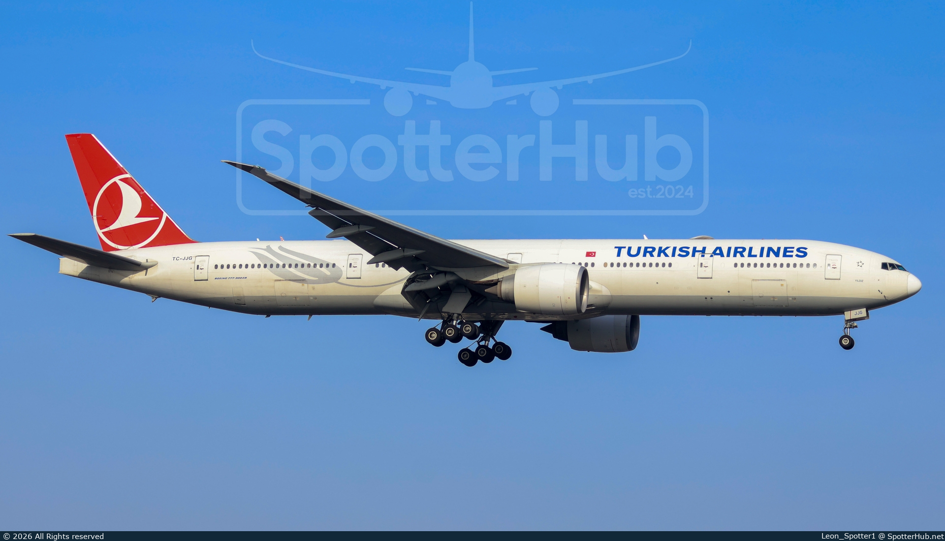 Photo of TC-JJG - Boeing 777-3F2(ER) operated by Turkish Airlines